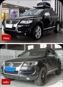 ไฟหน้า LED ทรงใหม่ สำหรับ Volkswagen Touareg ปี 2007-2010