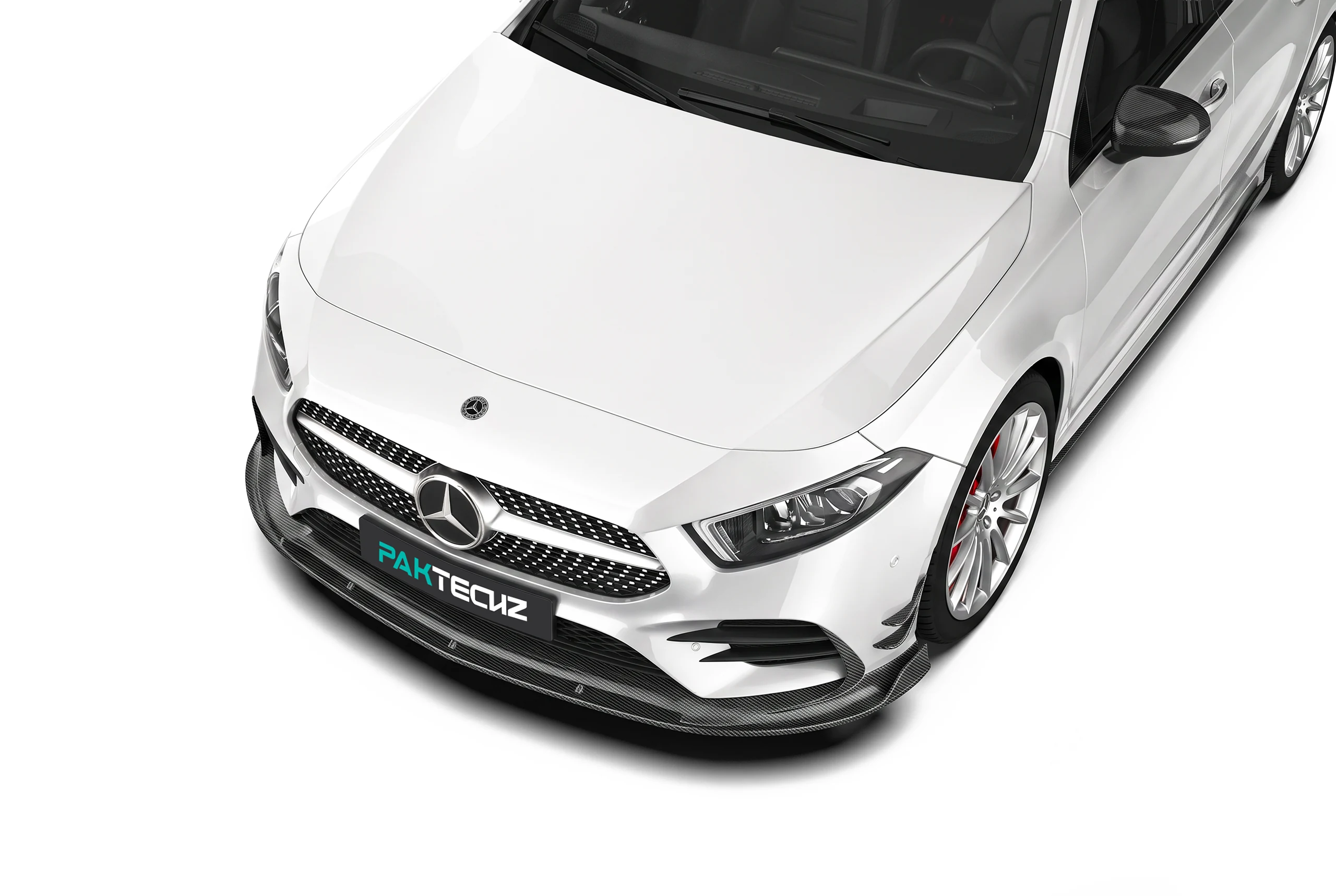 ชุดแต่งคาร์บอนไฟเบอร์รอบคัน PAKTECHZ แบบที่ 1 สำหรับ Mercedes-AMG A35 W177