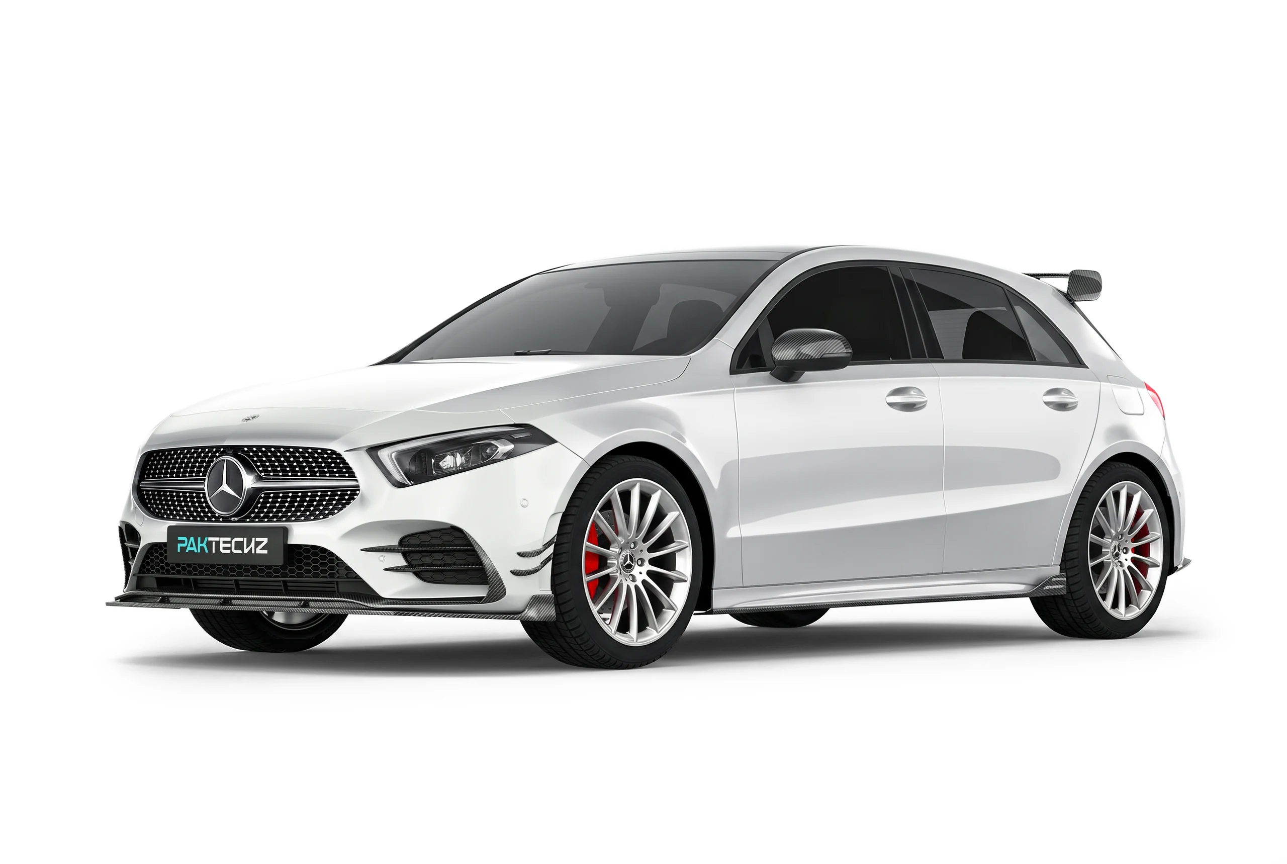 Mercedes-AMG A35 W177 ติดตั้งชุดแต่งคาร์บอนไฟเบอร์ PAKTECHZ แบบที่ 1