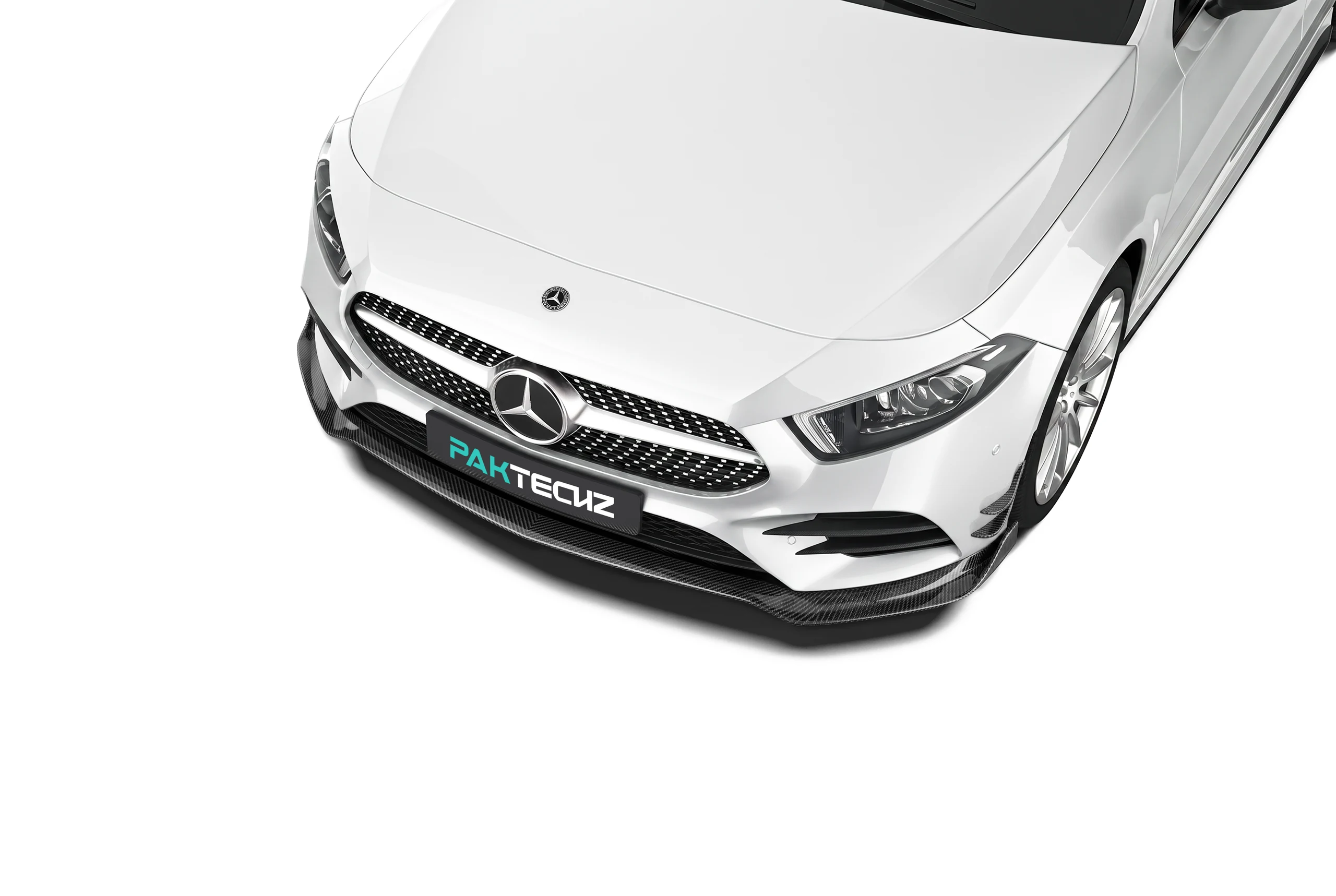 ชุดแต่งคาร์บอนไฟเบอร์รอบคัน PAKTECHZ แบบที่ 2 สำหรับ Mercedes-AMG A35 W177