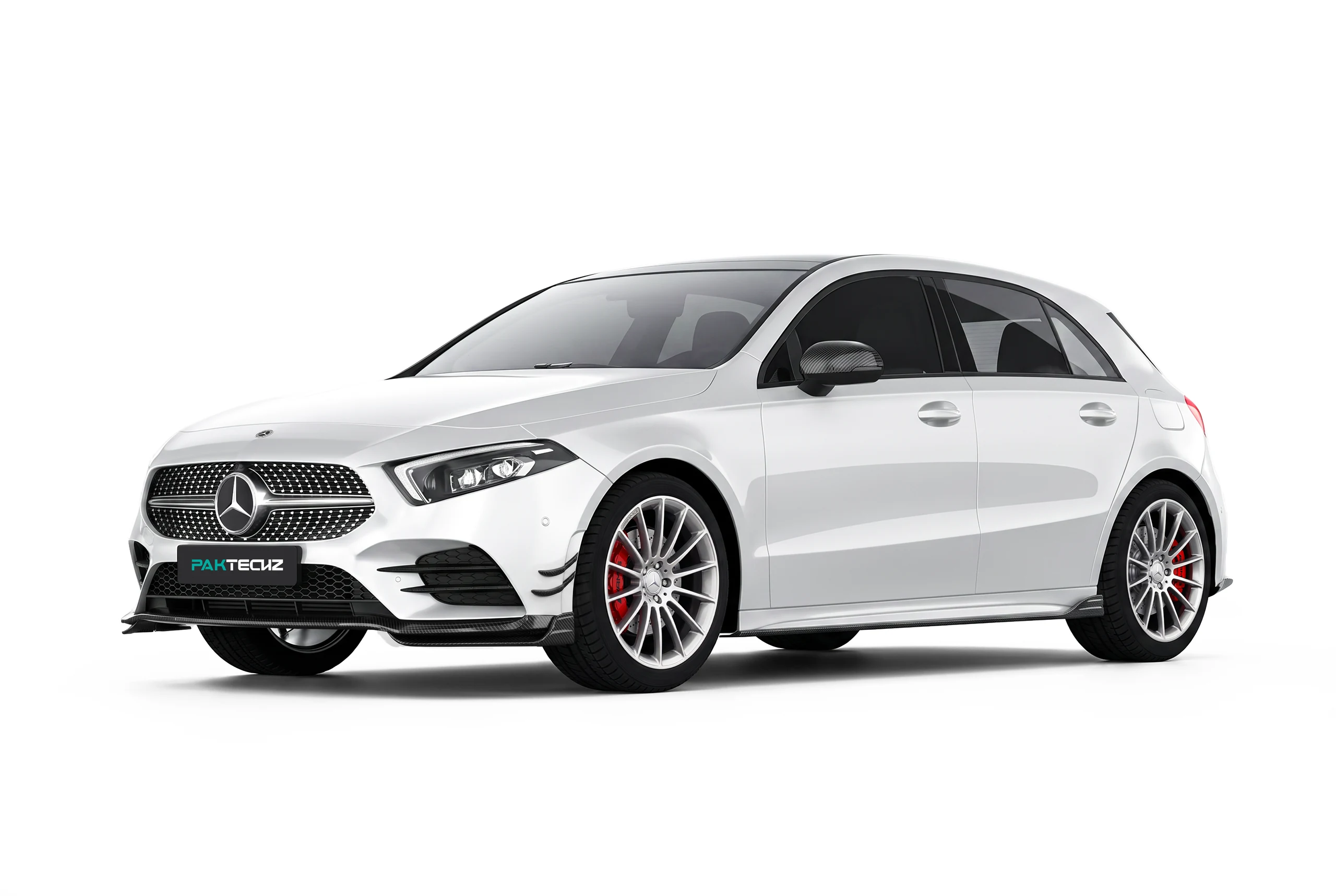 Mercedes-AMG A35 W177 ติดตั้งชุดแต่งคาร์บอนไฟเบอร์ PAKTECHZ แบบที่ 2