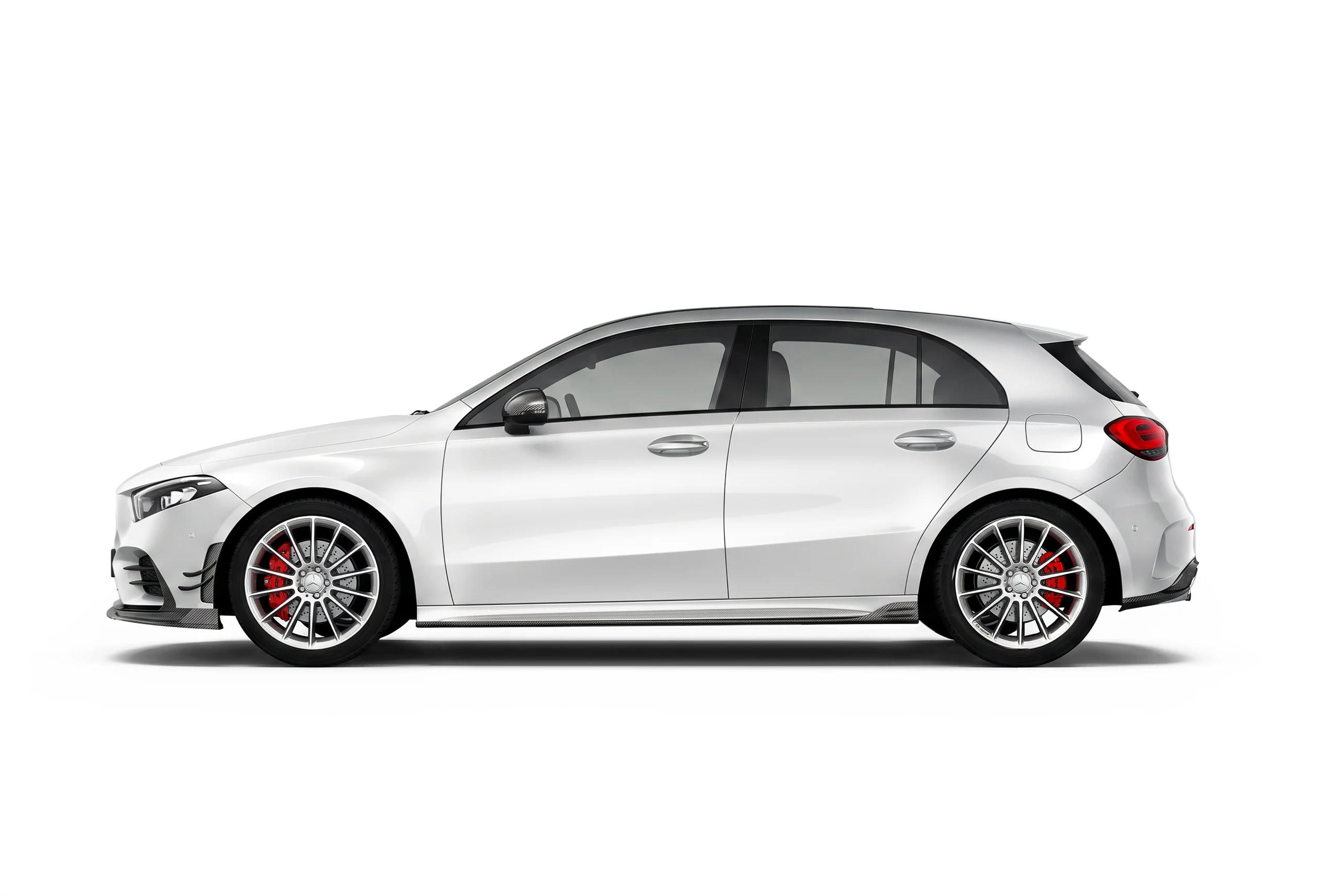 รายละเอียดงานคาร์บอนไฟเบอร์ PAKTECHZ แบบที่ 2 บน Benz A35 W177