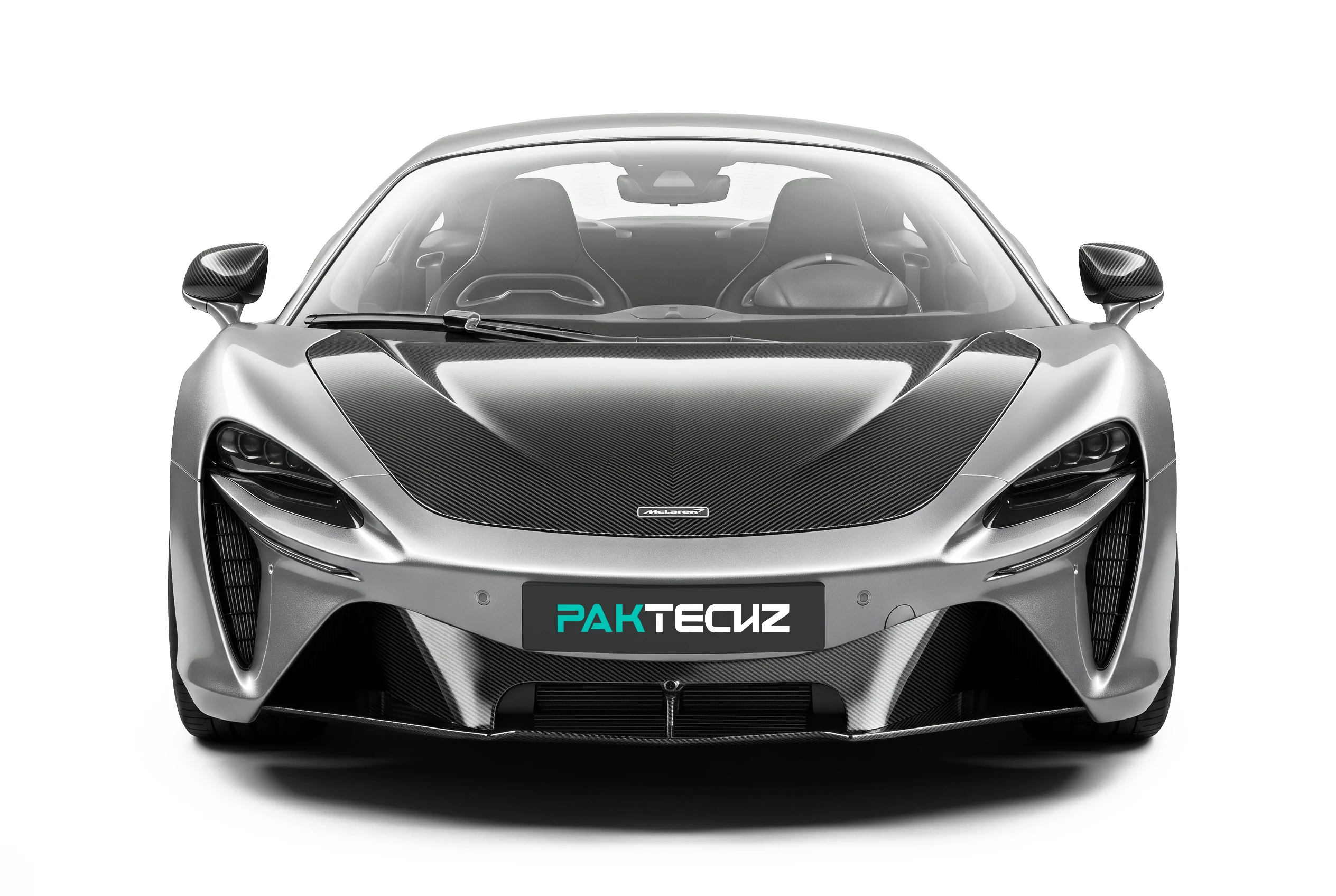สปลิตเตอร์หน้าคาร์บอนไฟเบอร์ PAKTECHZ สำหรับ McLaren Artura
