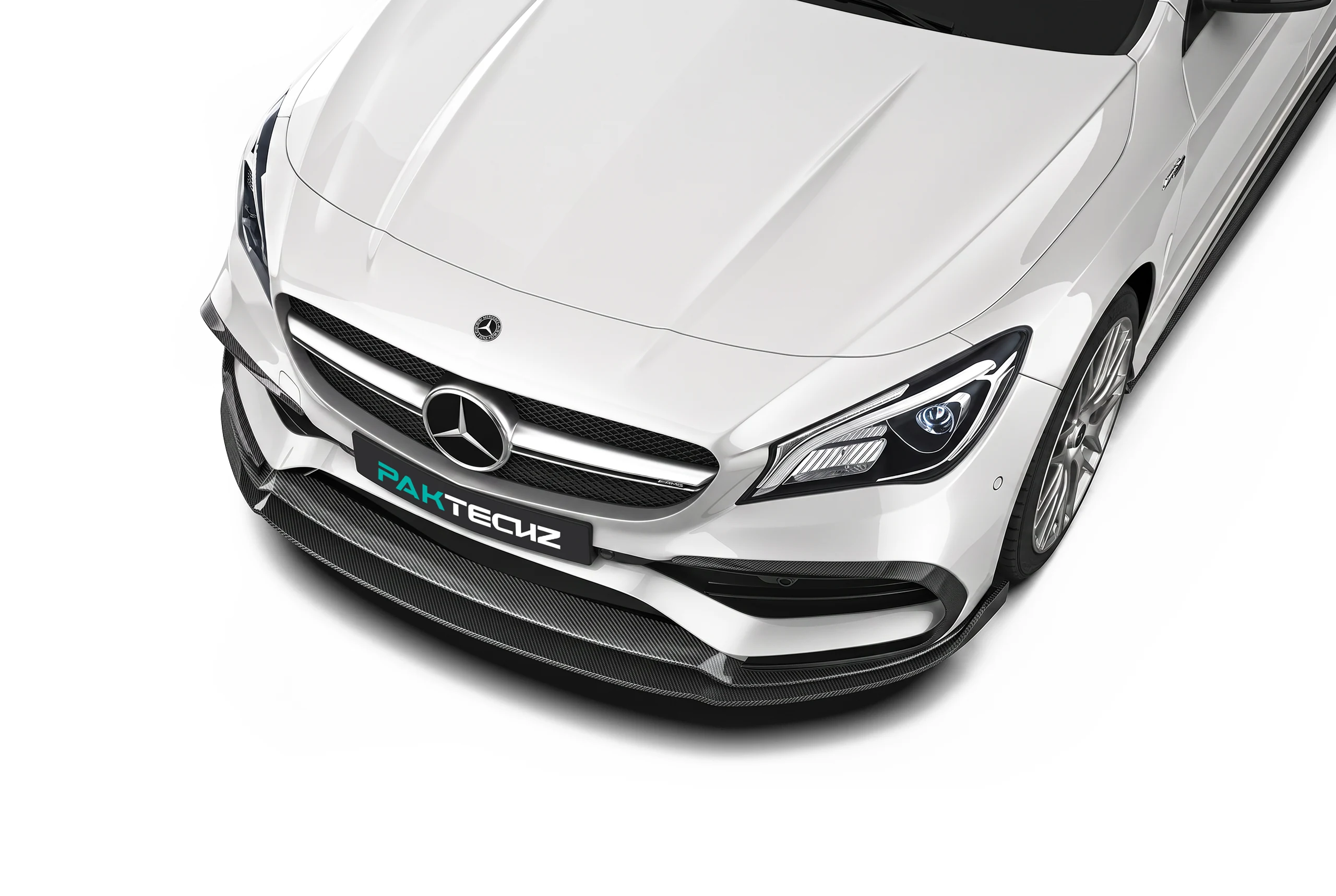 ชุดแต่งคาร์บอนไฟเบอร์รอบคัน PAKTECHZ สำหรับ Mercedes-Benz CLA W117 C117