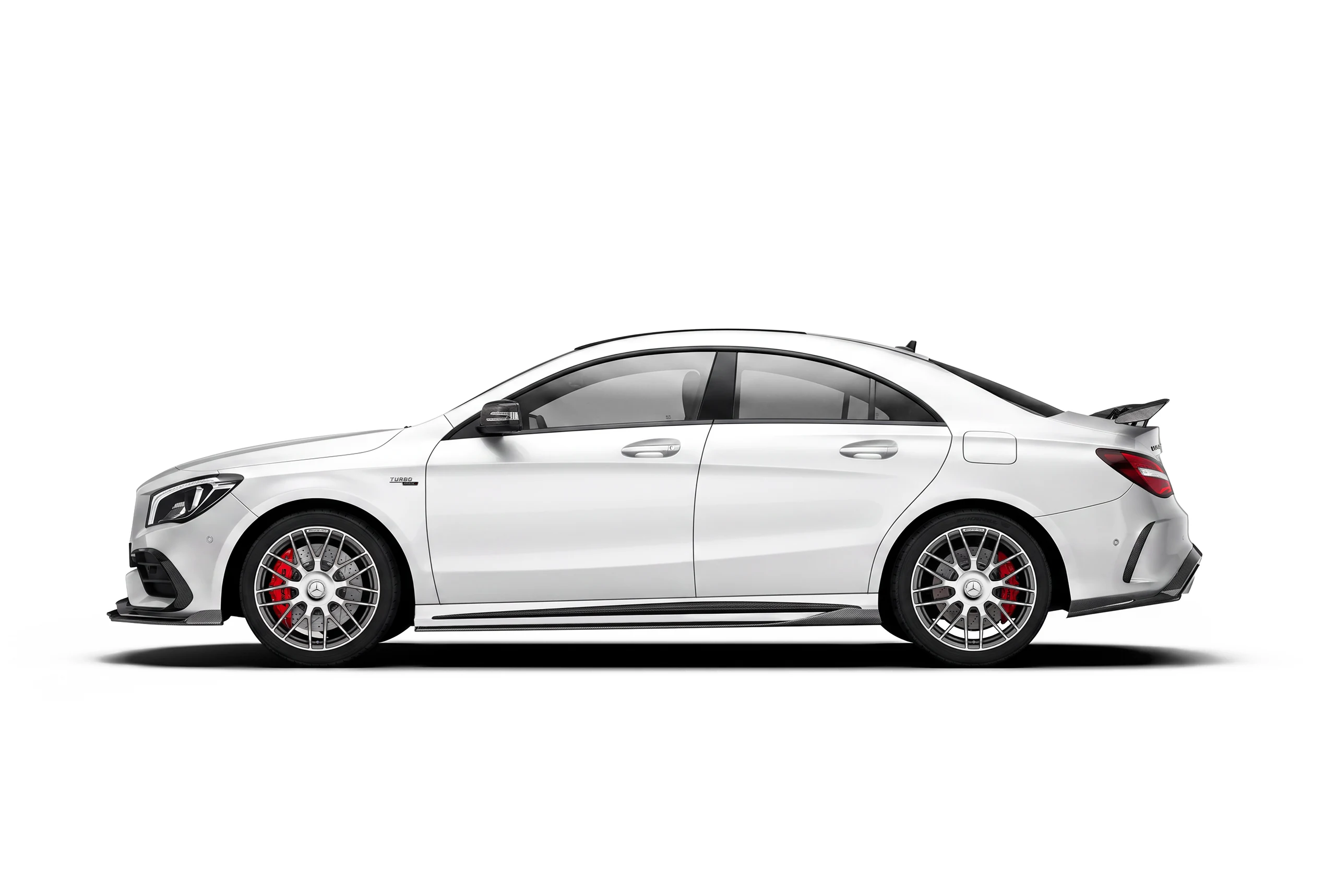 ดิฟฟิวเซอร์และสปอยเลอร์หลังคาร์บอนไฟเบอร์ PAKTECHZ สำหรับ Benz CLA W117 C117