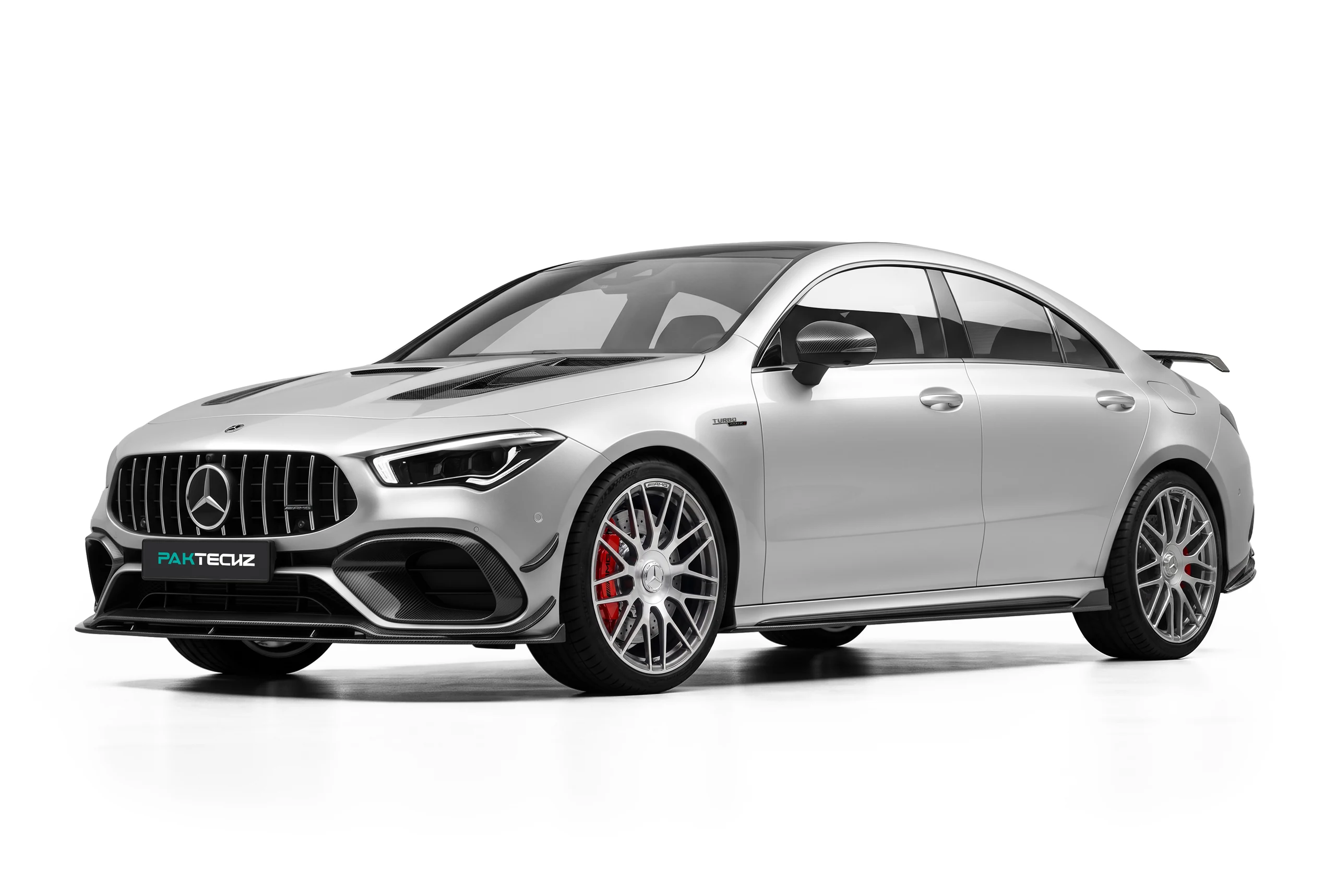 Mercedes-Benz CLA W118 C118 ติดตั้งชุดแต่งคาร์บอนไฟเบอร์ PAKTECHZ