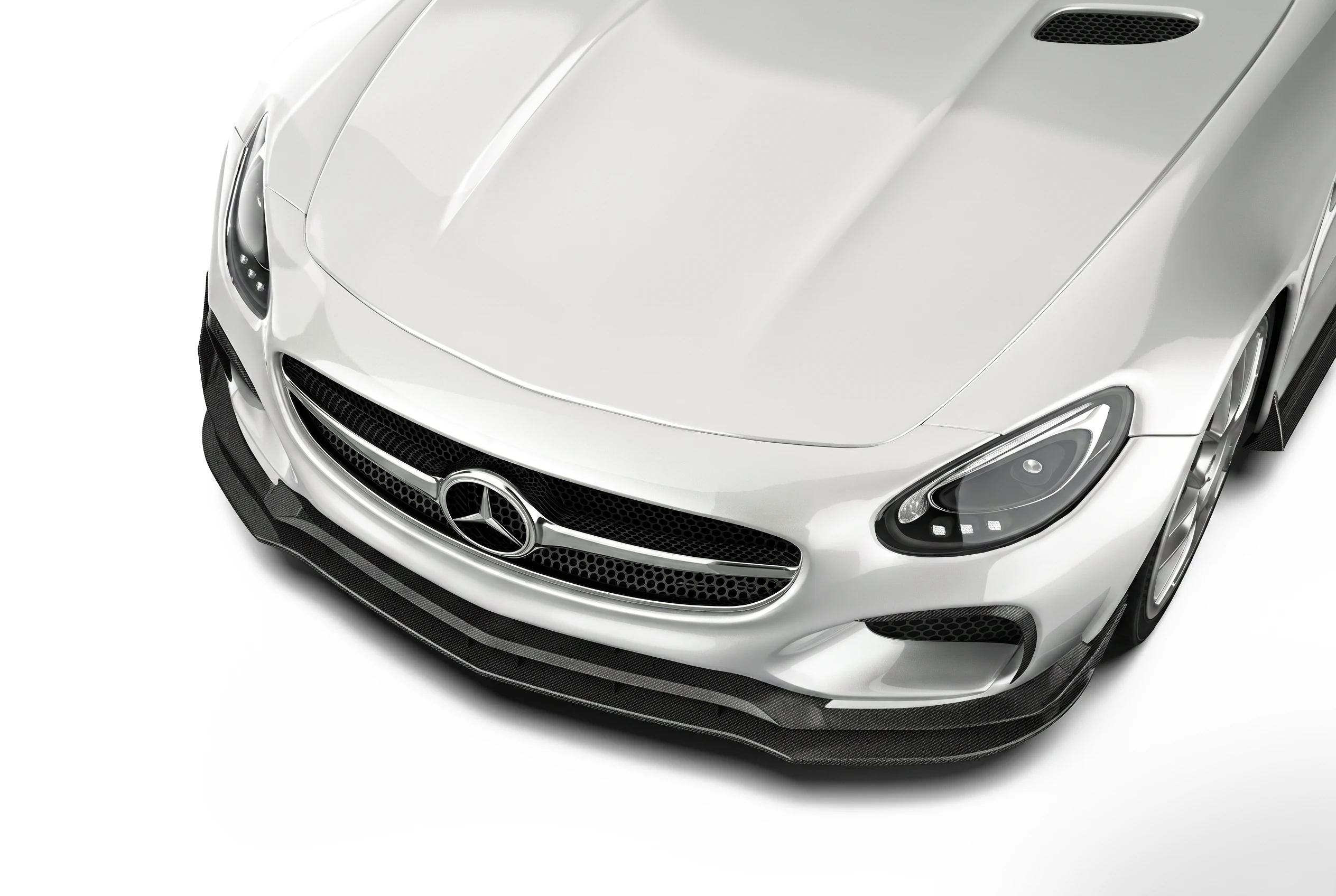 ชุดแต่งคาร์บอนไฟเบอร์รอบคัน PAKTECHZ แบบที่ 1 สำหรับ Mercedes-AMG GT GTS C190