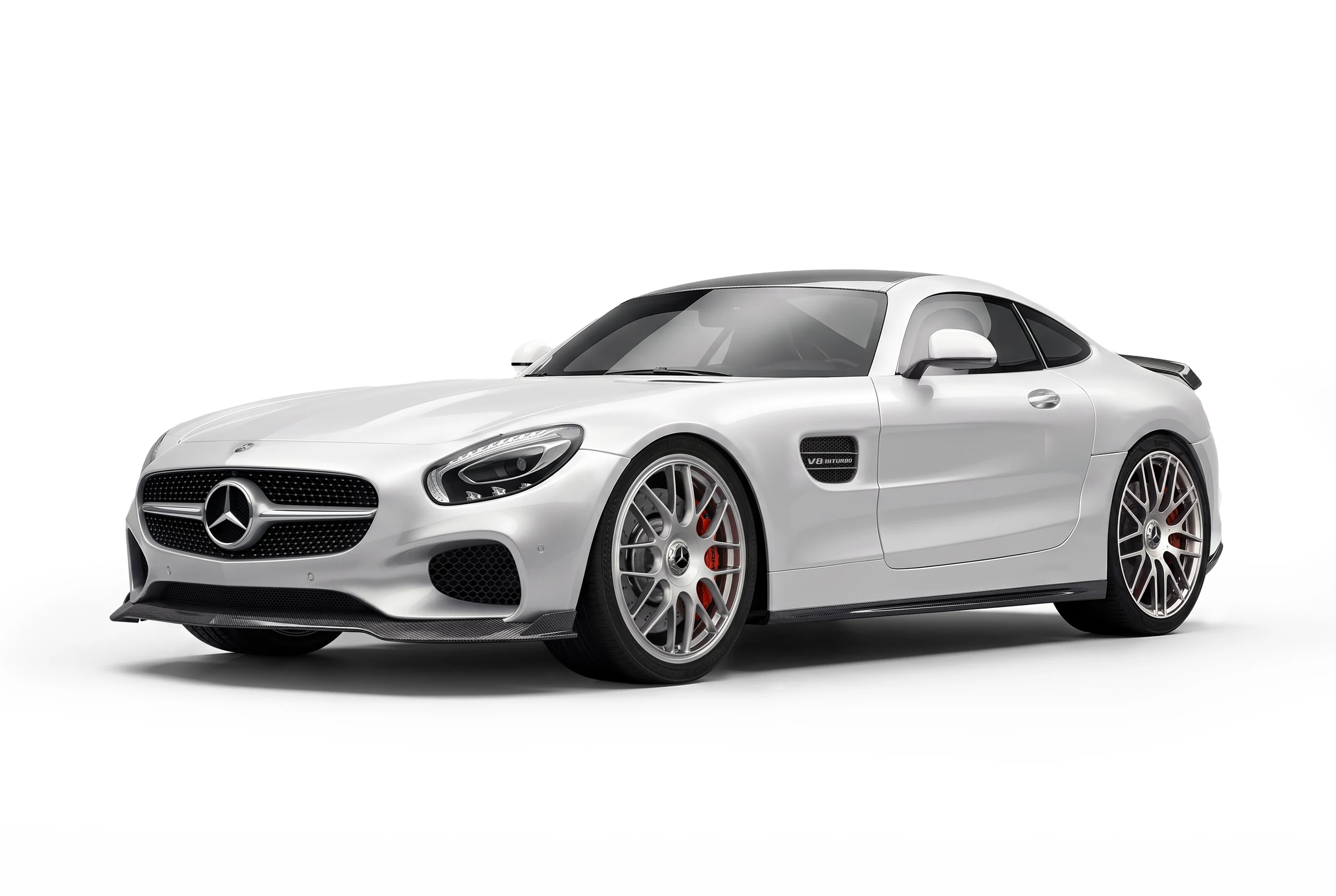 Mercedes-AMG GT C190 ติดตั้งชุดแต่งคาร์บอนไฟเบอร์ PAKTECHZ แบบที่ 2