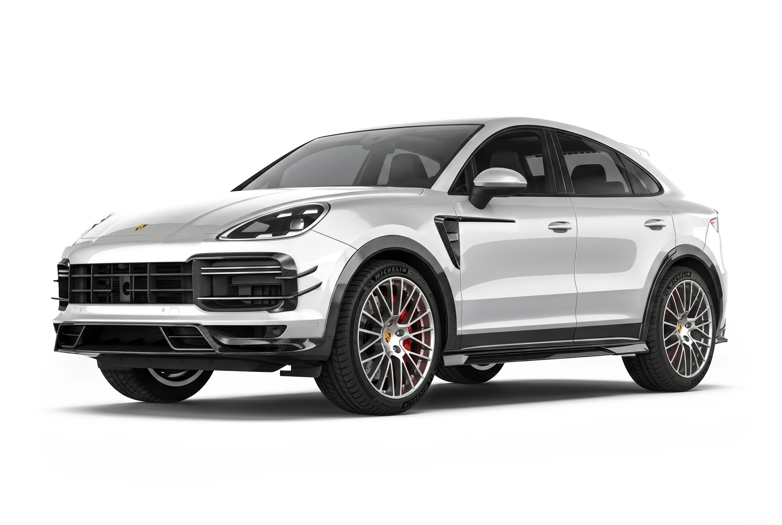Porsche Cayenne ติดตั้งชุดแต่งคาร์บอนไฟเบอร์รอบคัน PAKTECHZ