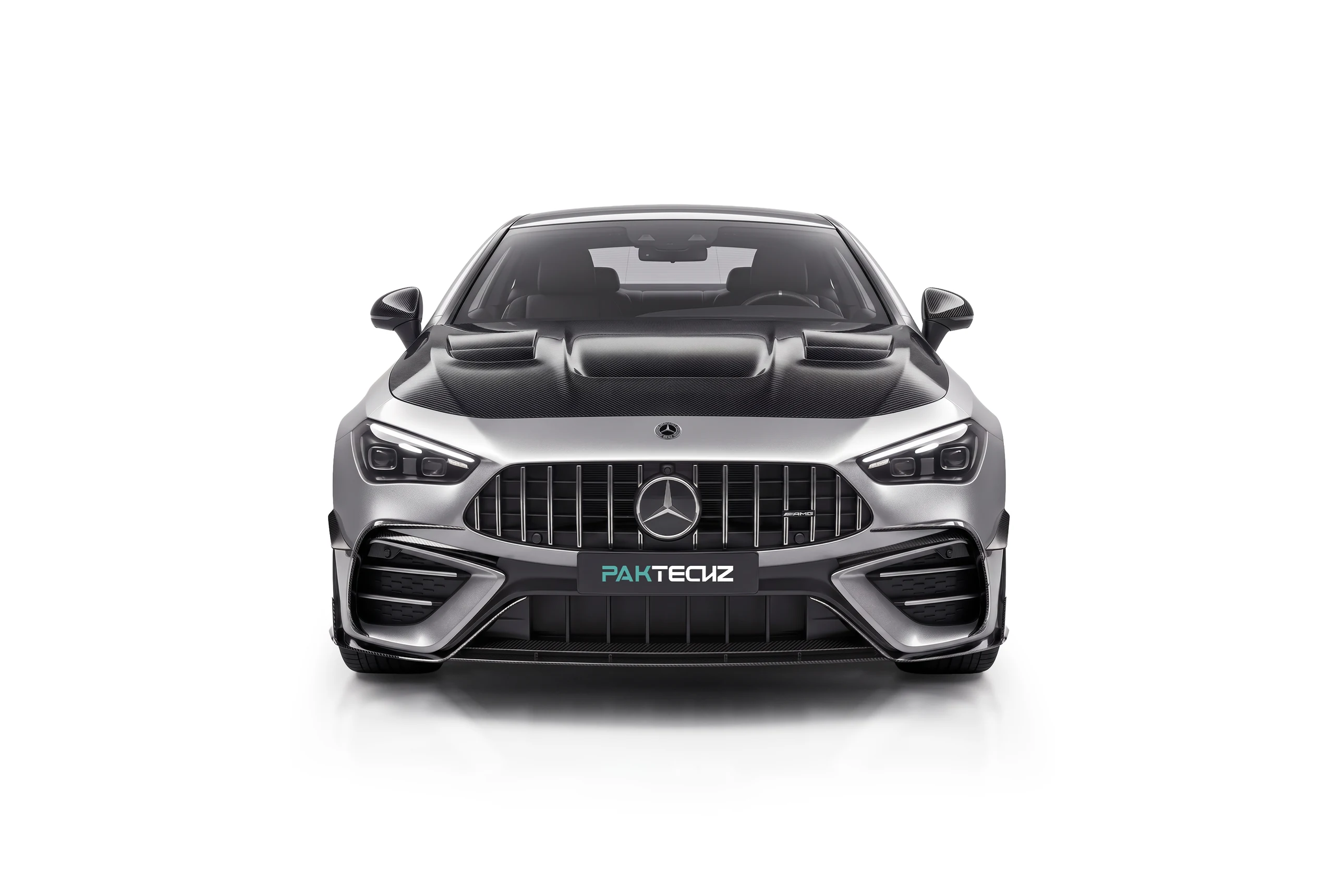 ลิ้นหน้าและคานาร์ดคาร์บอนไฟเบอร์ PAKTECHZ สำหรับ Benz AMG CLE53