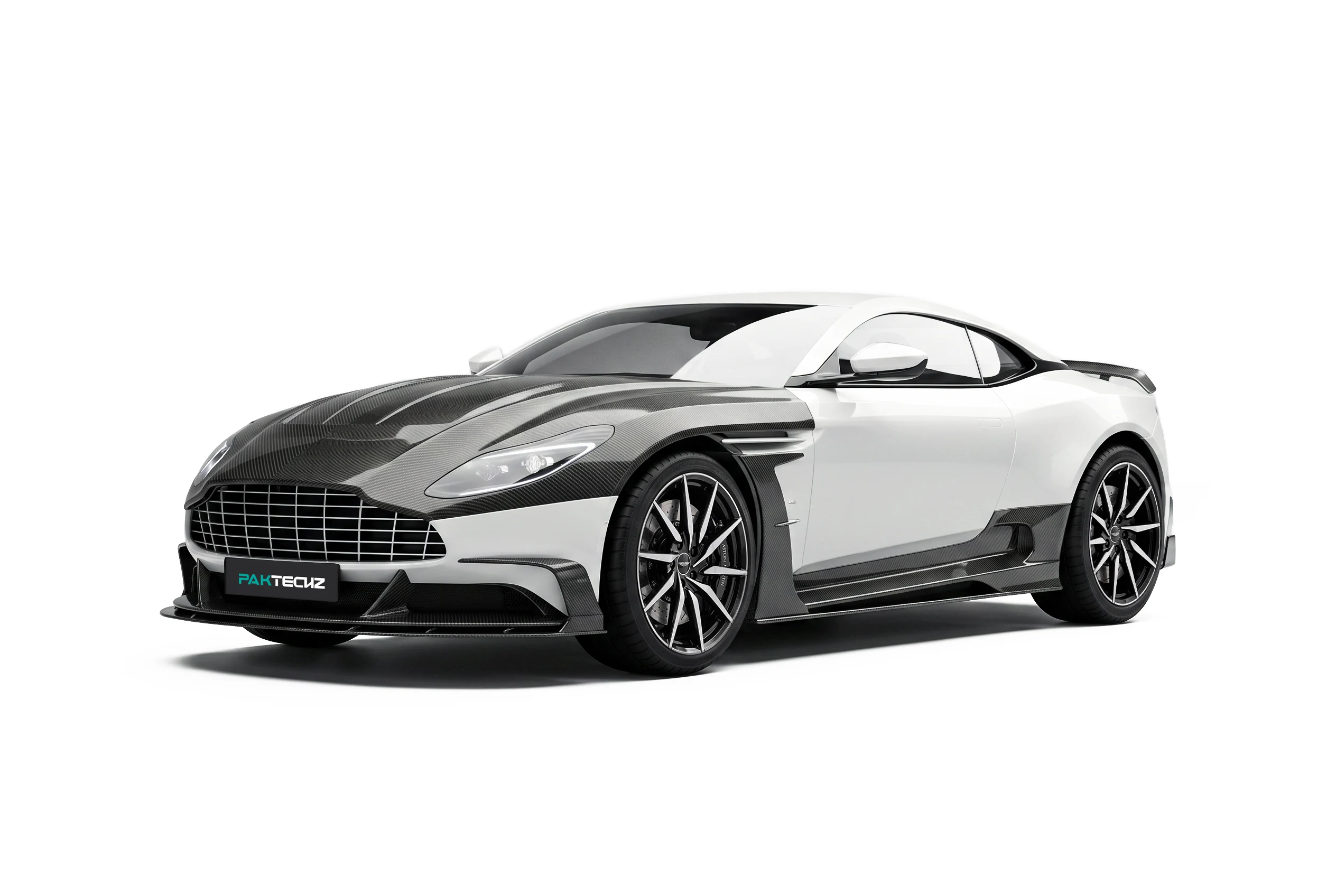 Aston Martin DB11 ติดตั้งชุดแต่งคาร์บอนไฟเบอร์รอบคัน PAKTECHZ