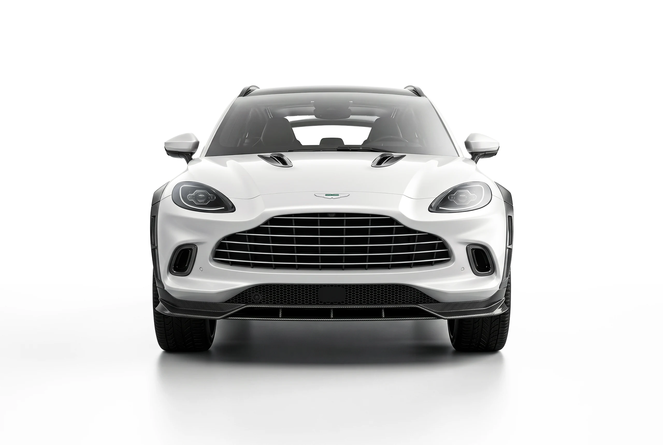 ลิ้นหน้าและสเกิร์ตข้างคาร์บอนไฟเบอร์ PAKTECHZ สำหรับ Aston Martin DBX