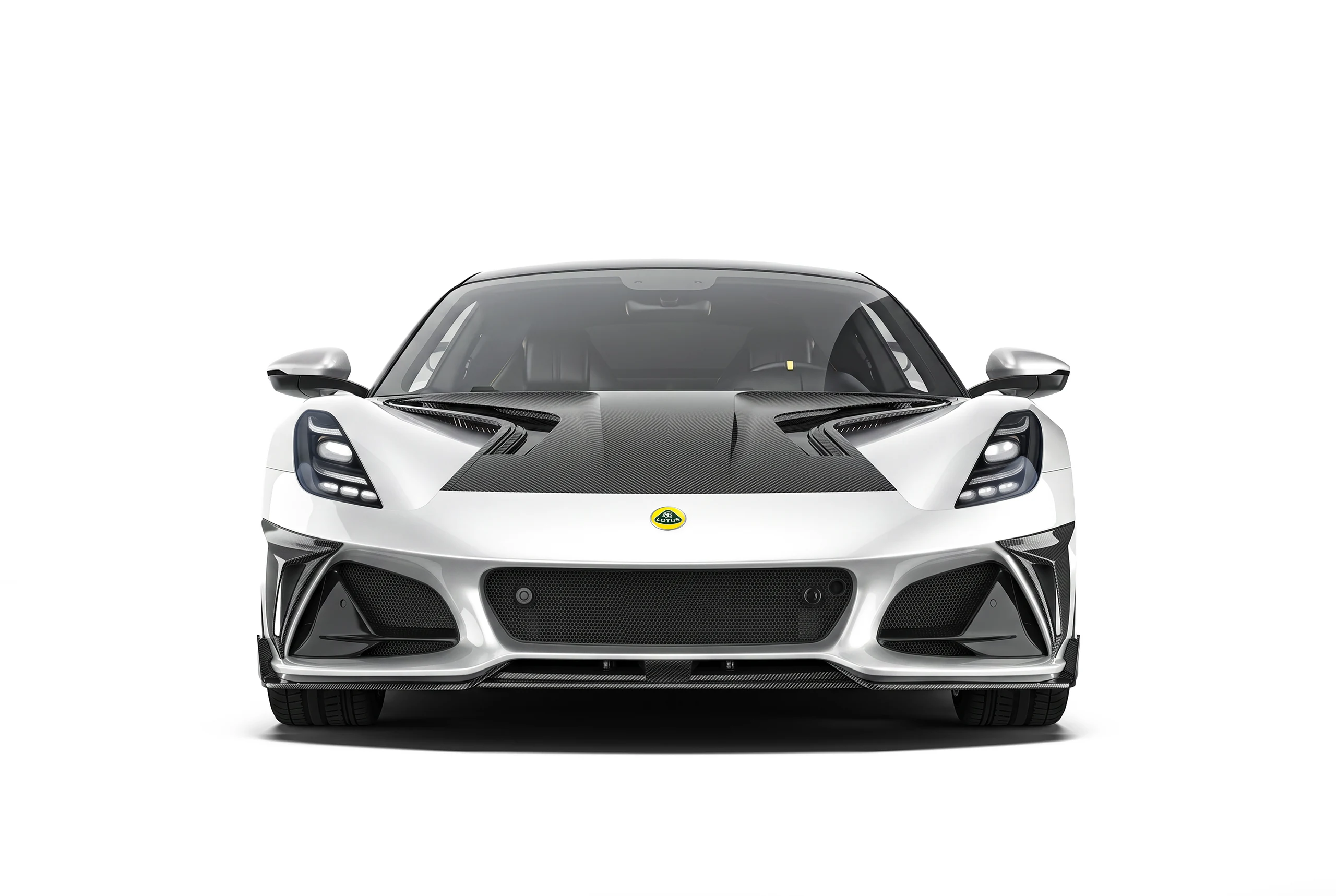 ลิ้นหน้าและคานาร์ดคาร์บอนไฟเบอร์ PAKTECHZ สำหรับ Lotus Emira