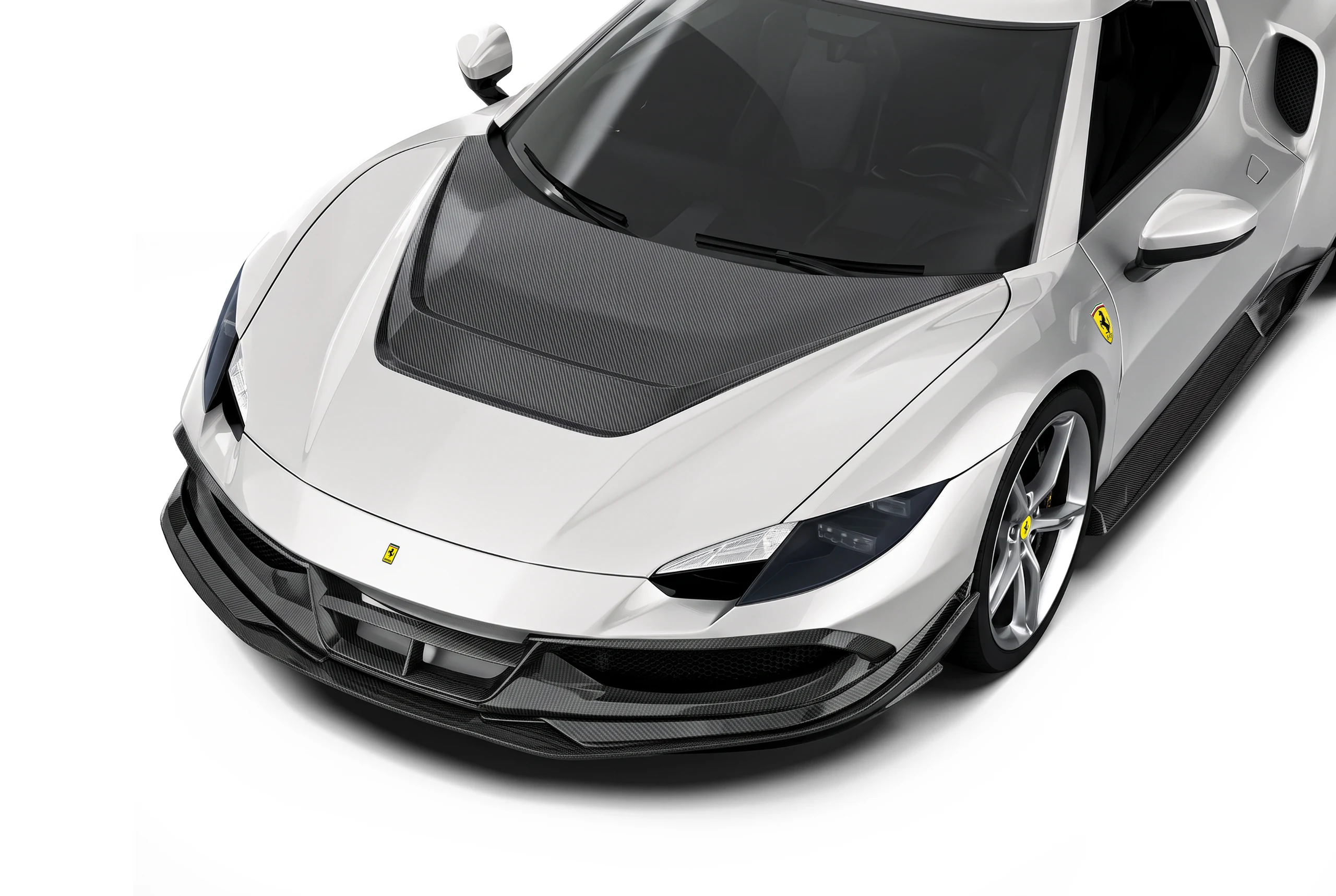 ชุดแต่งคาร์บอนไฟเบอร์รอบคัน PAKTECHZ สำหรับ Ferrari 296 GTB และ 296 GTS