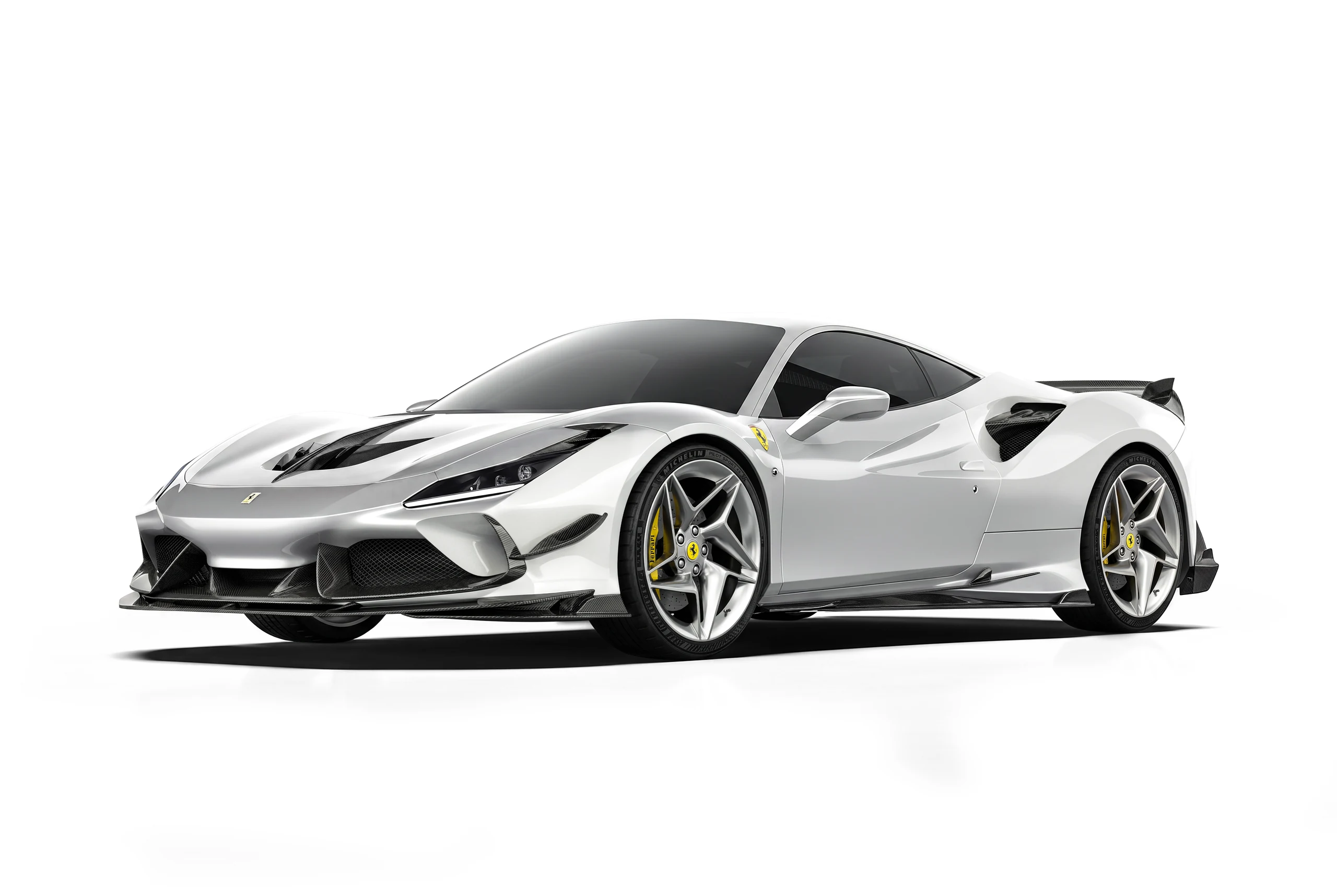 Ferrari F8 Tributo ติดตั้งชุดแต่งคาร์บอนไฟเบอร์ PAKTECHZ เต็มคัน
