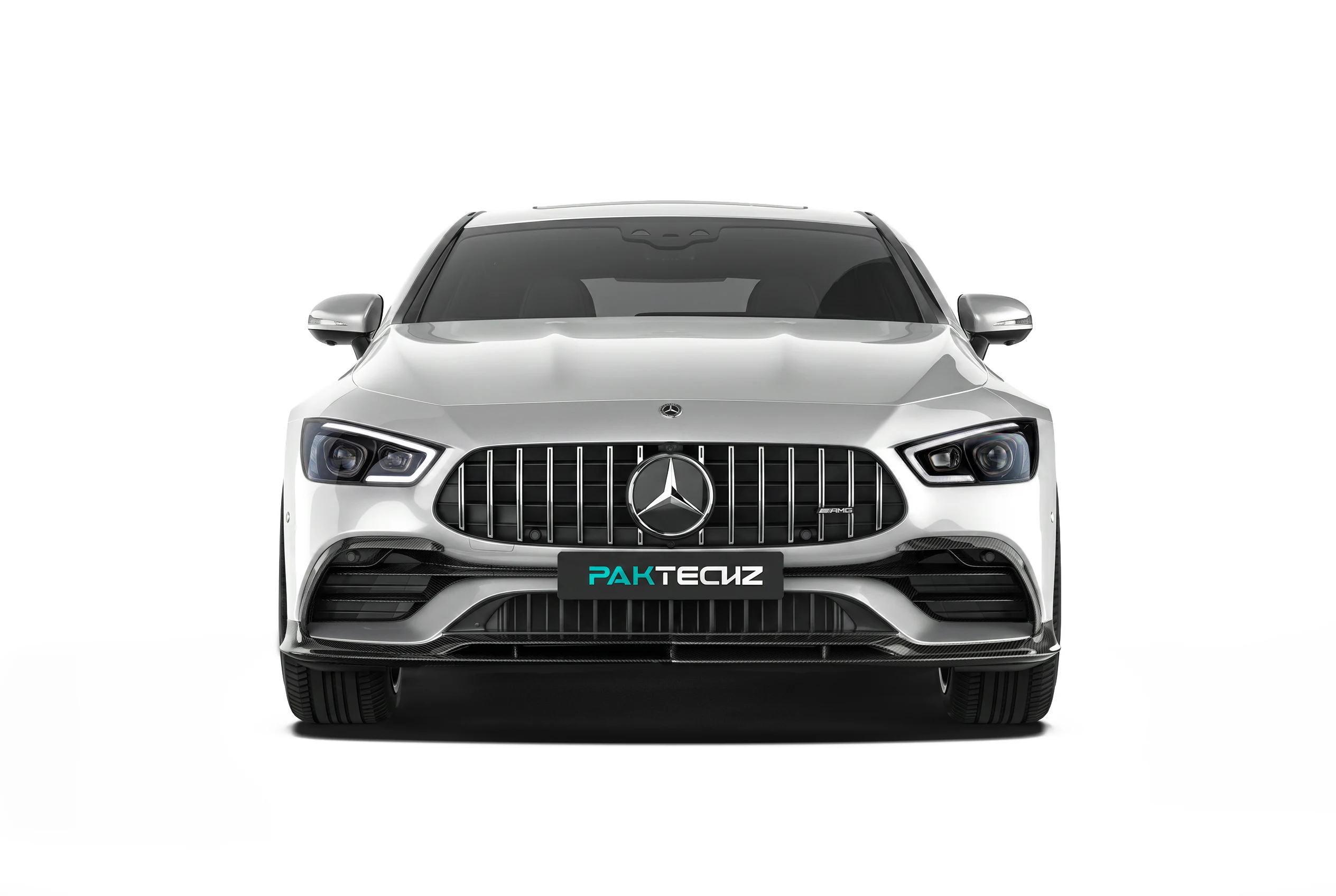 สเกิร์ตข้างคาร์บอนไฟเบอร์ PAKTECHZ สำหรับ Benz AMG GT43 GT50 GT53