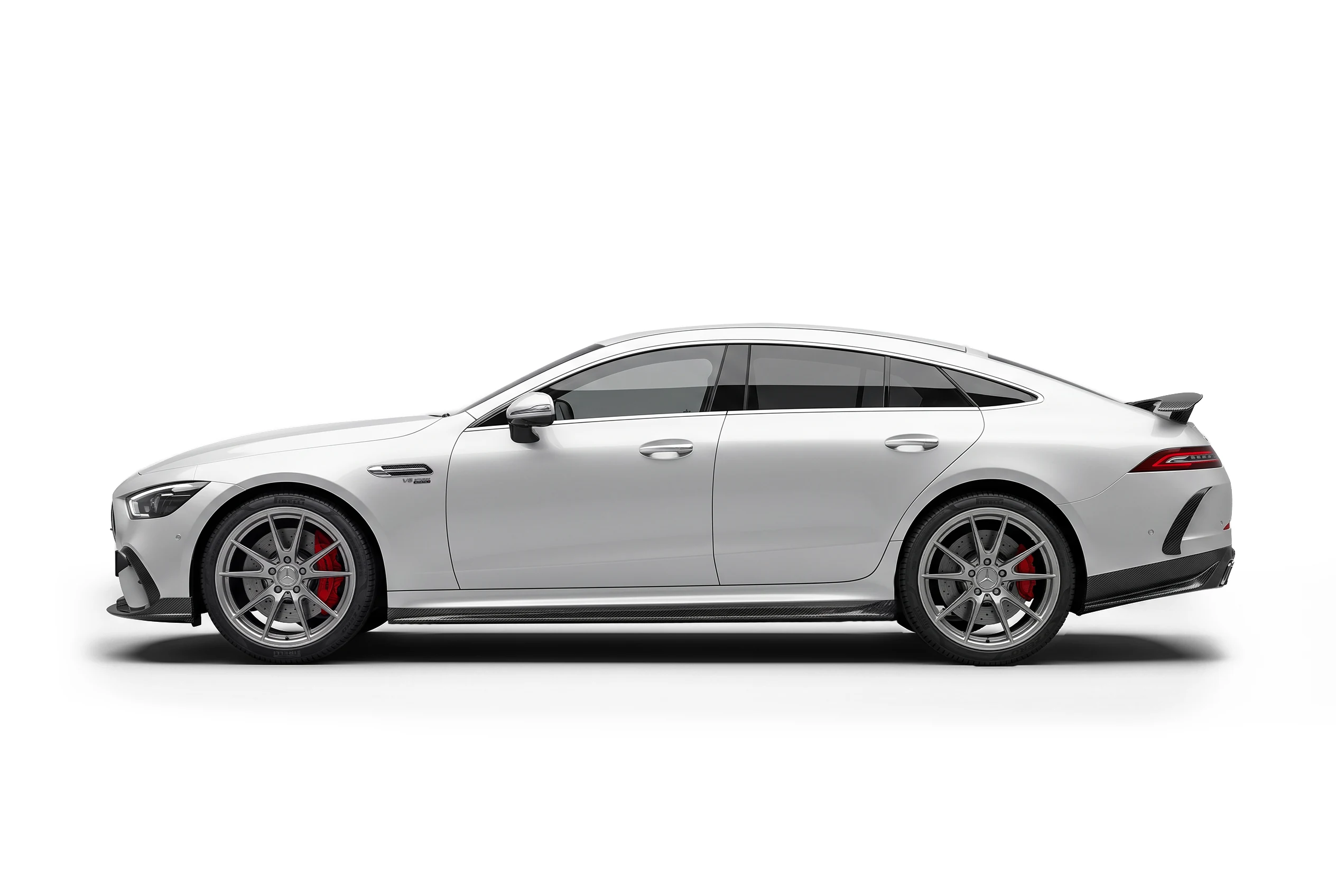 ดิฟฟิวเซอร์คาร์บอนไฟเบอร์ PAKTECHZ สำหรับ Benz AMG GT43 GT50 GT53