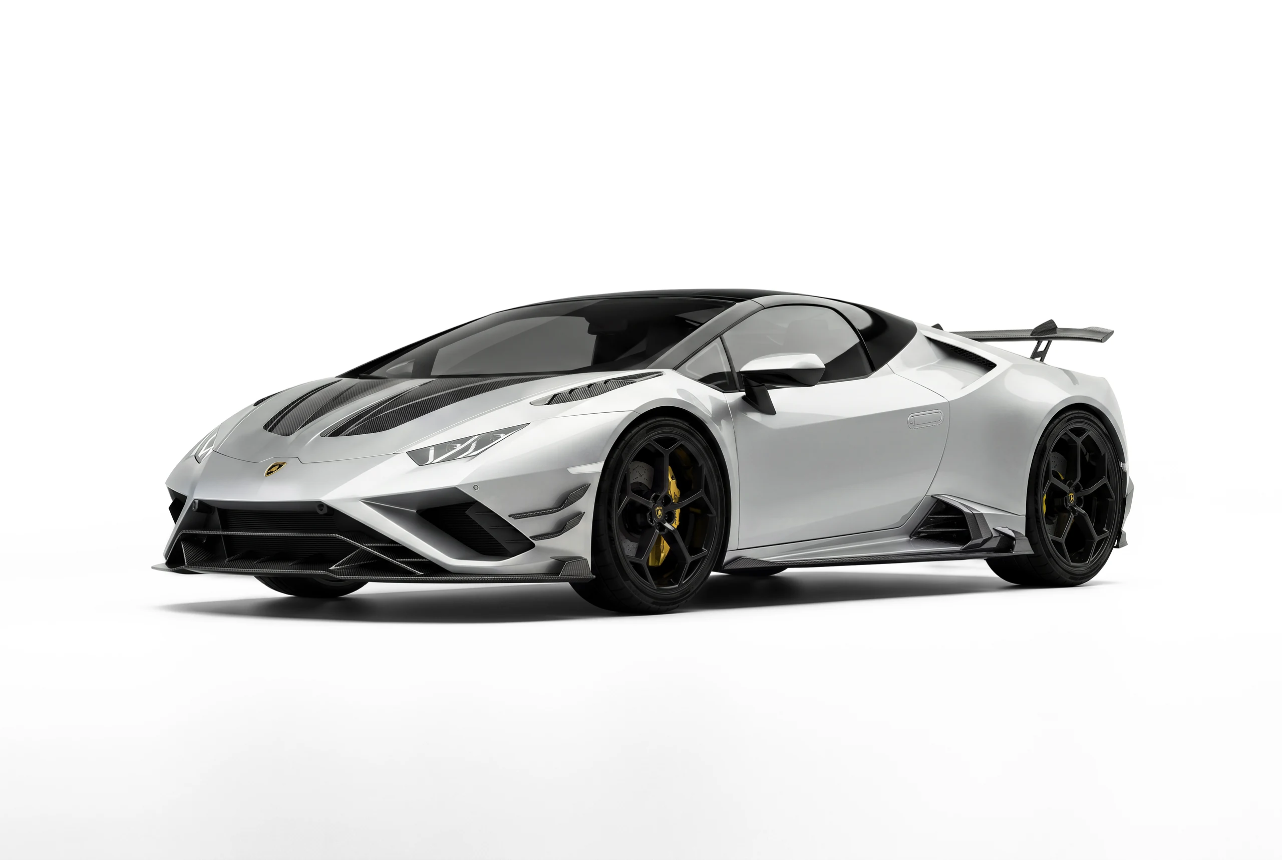 Lamborghini Huracan EVO ติดตั้งชุดแต่งคาร์บอนไฟเบอร์ PAKTECHZ รอบคัน