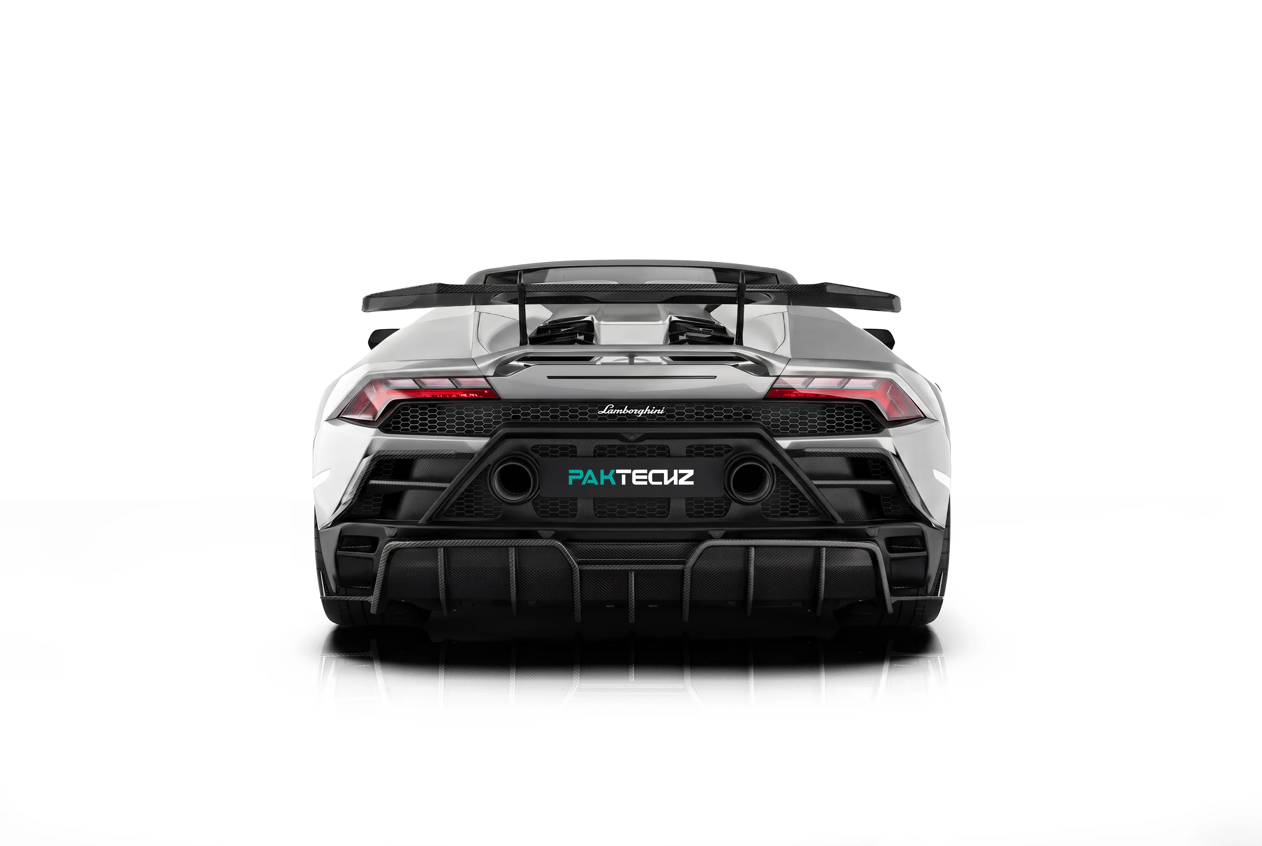 สเกิร์ตข้างคาร์บอนไฟเบอร์ PAKTECHZ สำหรับ Lamborghini Huracan EVO
