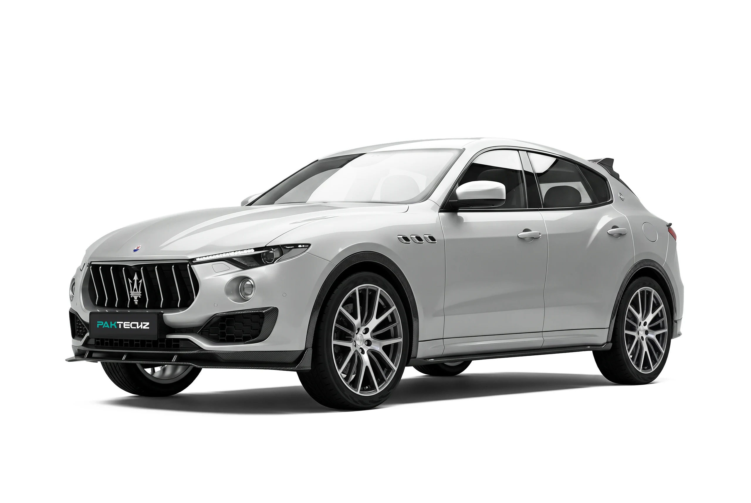 Maserati Levante ติดตั้งชุดแต่งคาร์บอนไฟเบอร์รอบคัน PAKTECHZ