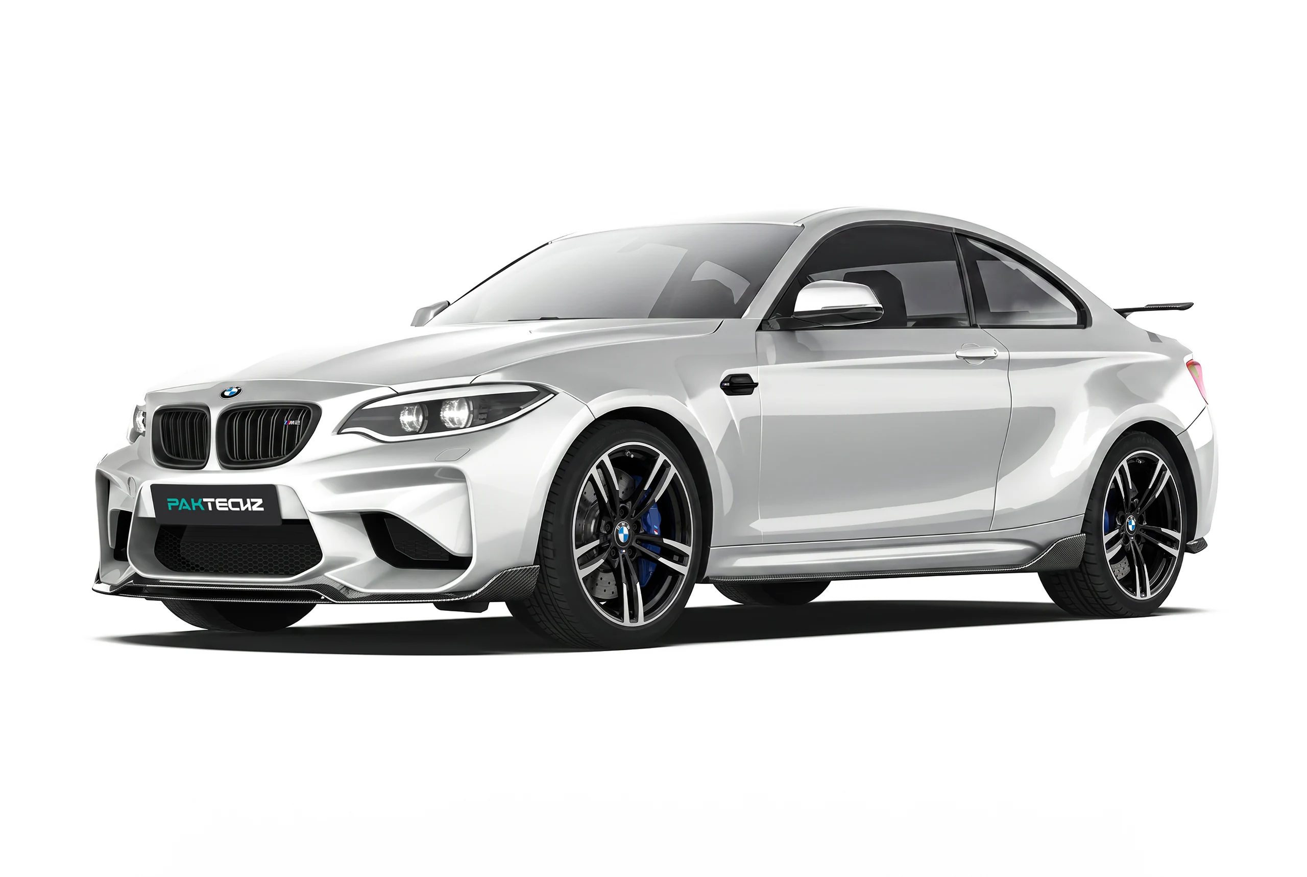 BMW M2 F87 ติดตั้งชุดแต่งคาร์บอนไฟเบอร์รอบคัน PAKTECHZ