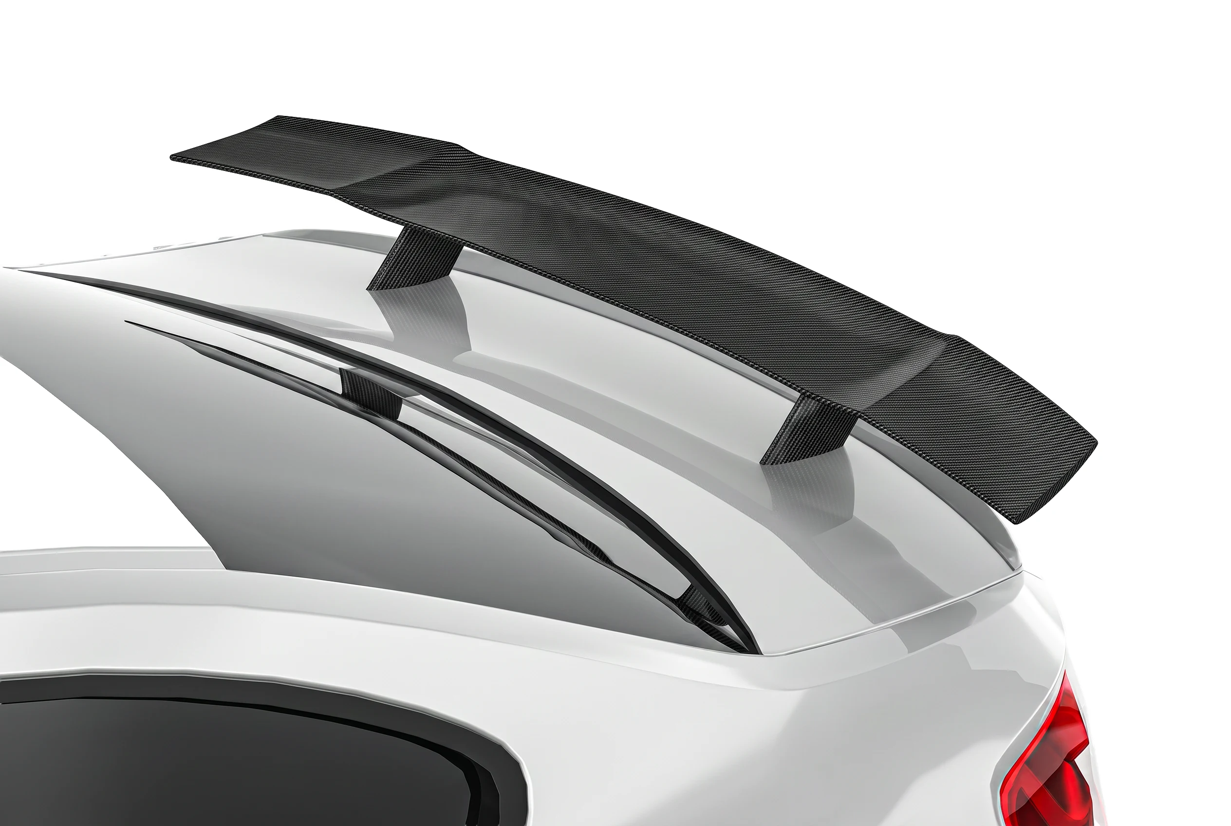 ลิ้นหน้าคาร์บอนไฟเบอร์ PAKTECHZ สำหรับ BMW M2 F87 ระยะใกล้