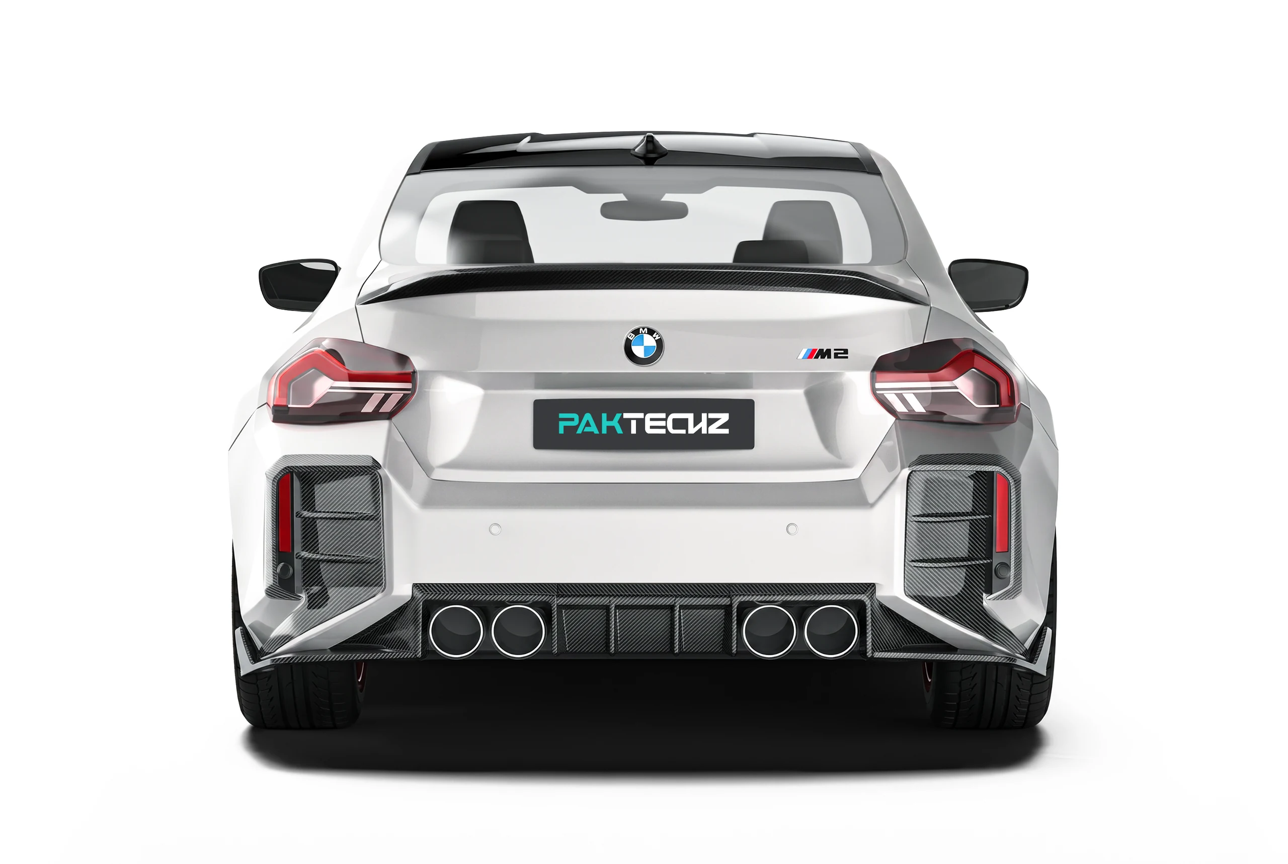 สเกิร์ตข้างคาร์บอนไฟเบอร์ PAKTECHZ Ver.1 บน BMW M2 G87