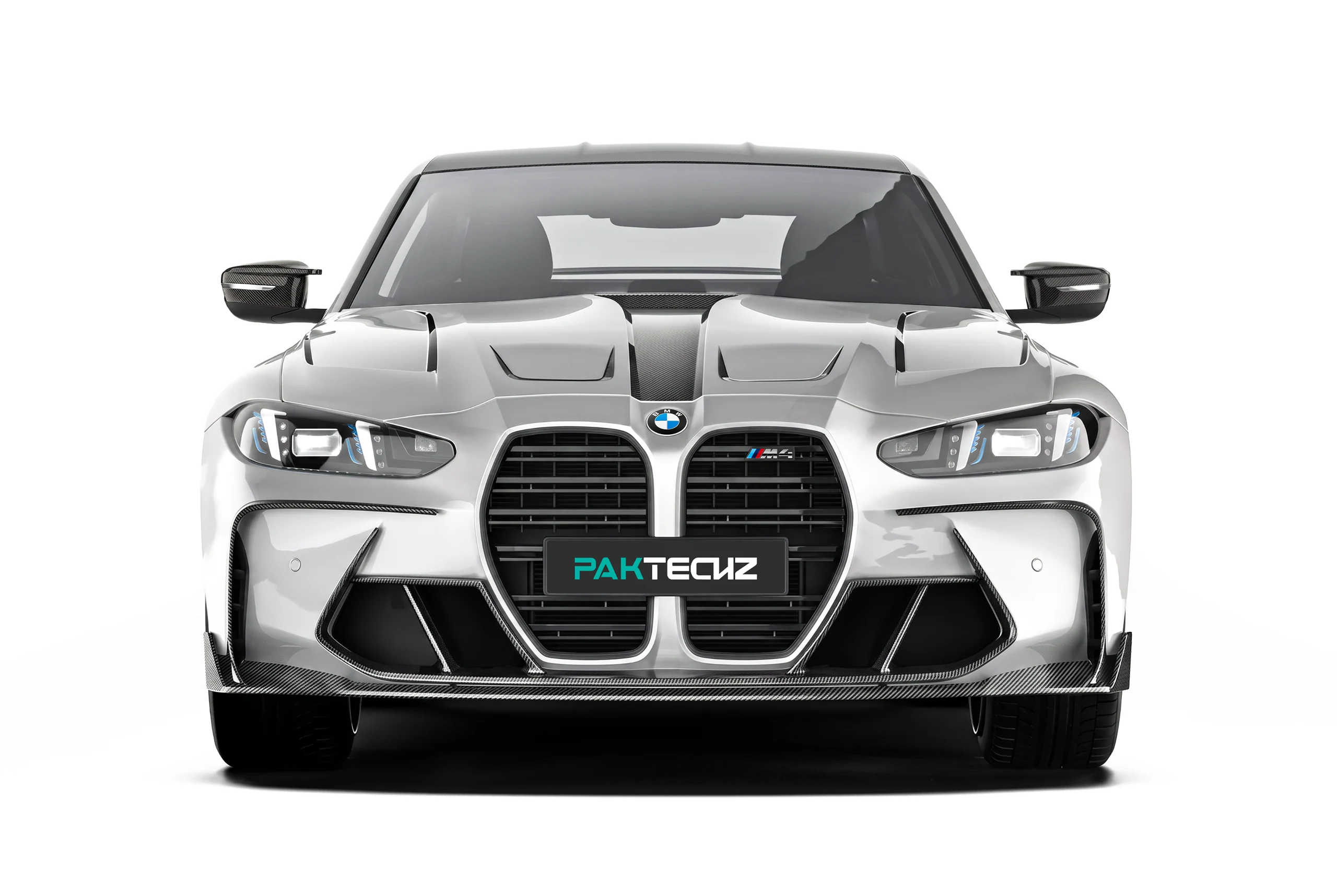 ลิ้นหน้าและคานาร์ดคาร์บอนไฟเบอร์ PAKTECHZ สำหรับ BMW M4 G82 G83