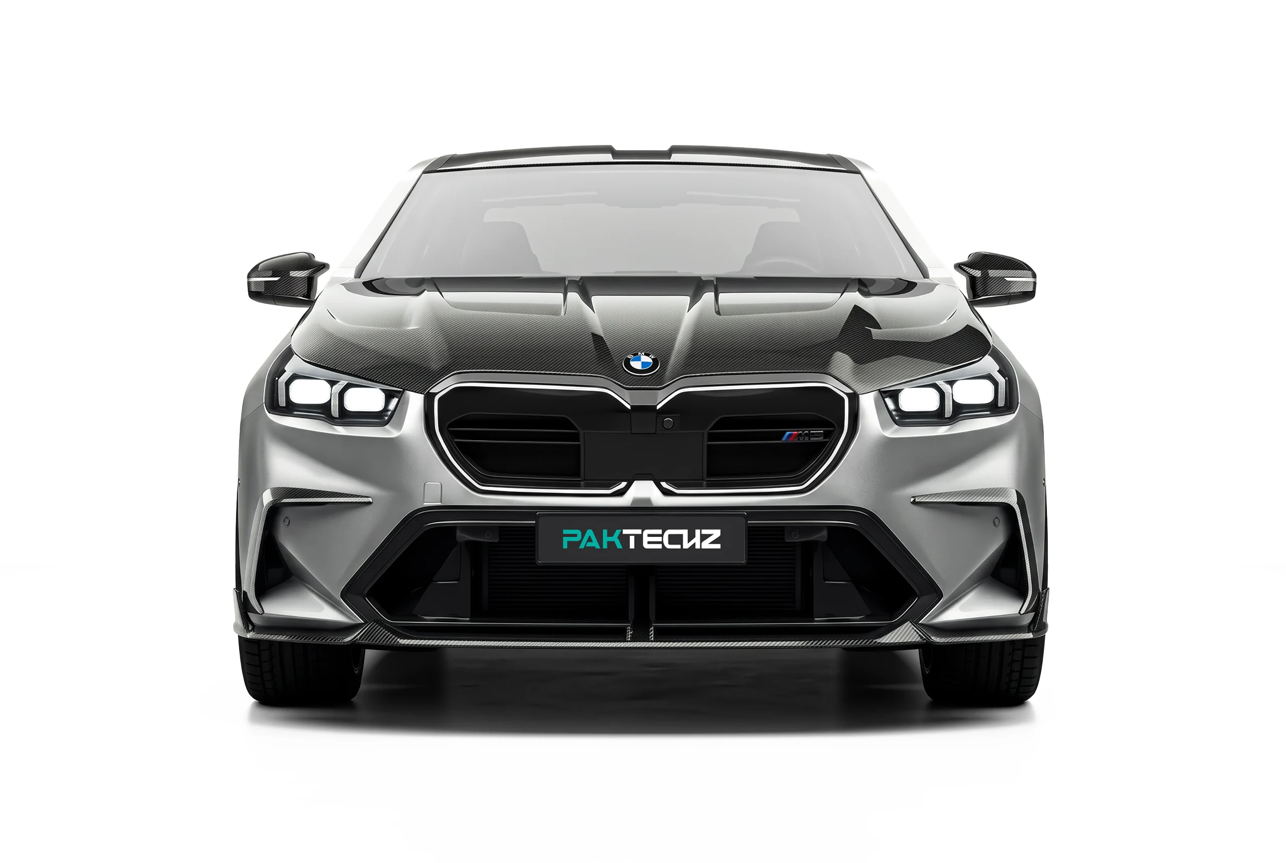 ลิ้นหน้าคาร์บอนไฟเบอร์ PAKTECHZ สำหรับ BMW M5 G90