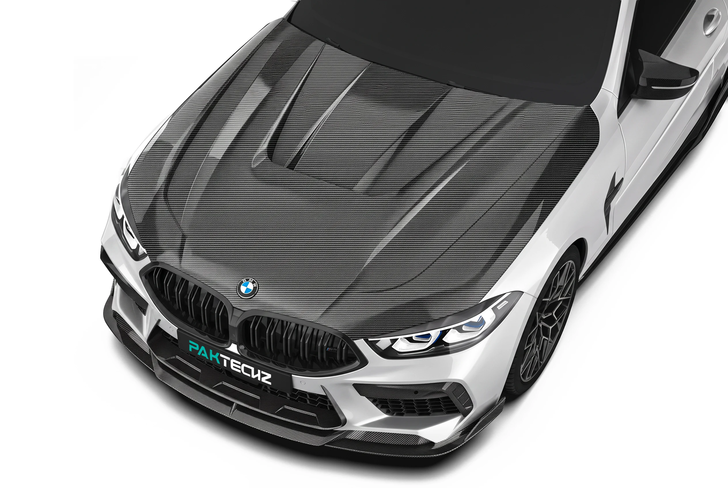 ชุดแต่งคาร์บอนไฟเบอร์รอบคัน PAKTECHZ สำหรับ BMW M8 F91 F92 F93