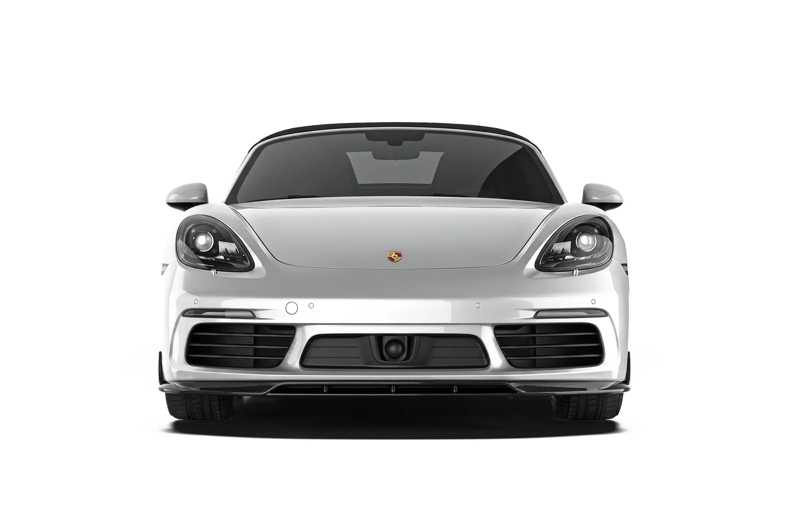 ลิ้นหน้าคาร์บอนไฟเบอร์ PAKTECHZ สำหรับ Porsche 718