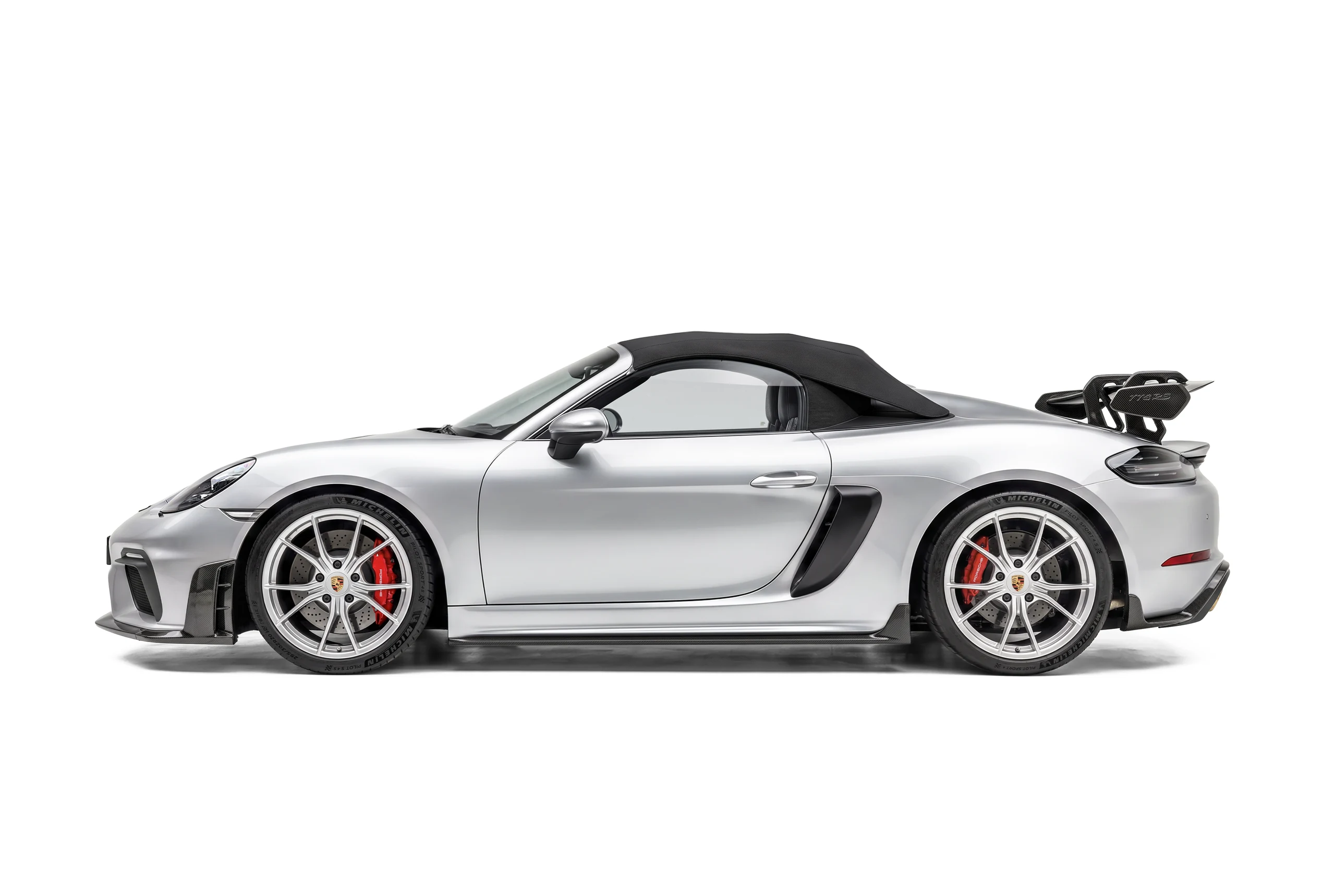 มุมท้าย Porsche 718 พร้อมดิฟฟิวเซอร์คาร์บอนไฟเบอร์ PAKTECHZ