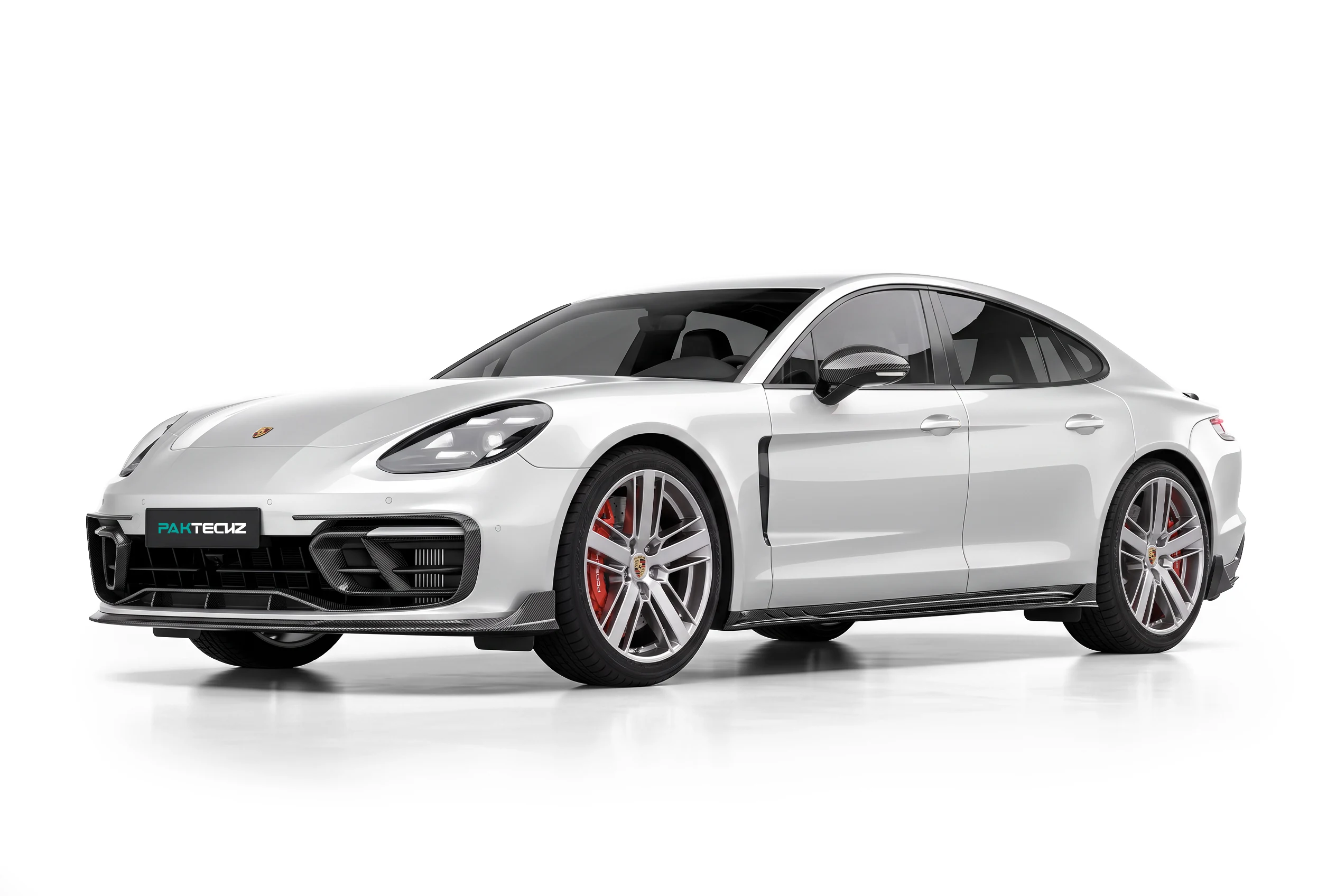 Porsche Panamera 971 ติดตั้งชุดแต่งคาร์บอนไฟเบอร์รอบคัน PAKTECHZ