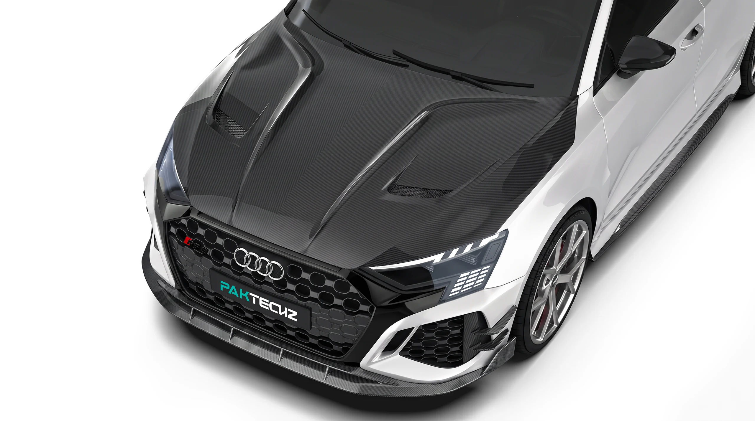 ชุดแต่งคาร์บอนไฟเบอร์รอบคัน PAKTECHZ สำหรับ Audi RS3 8Y