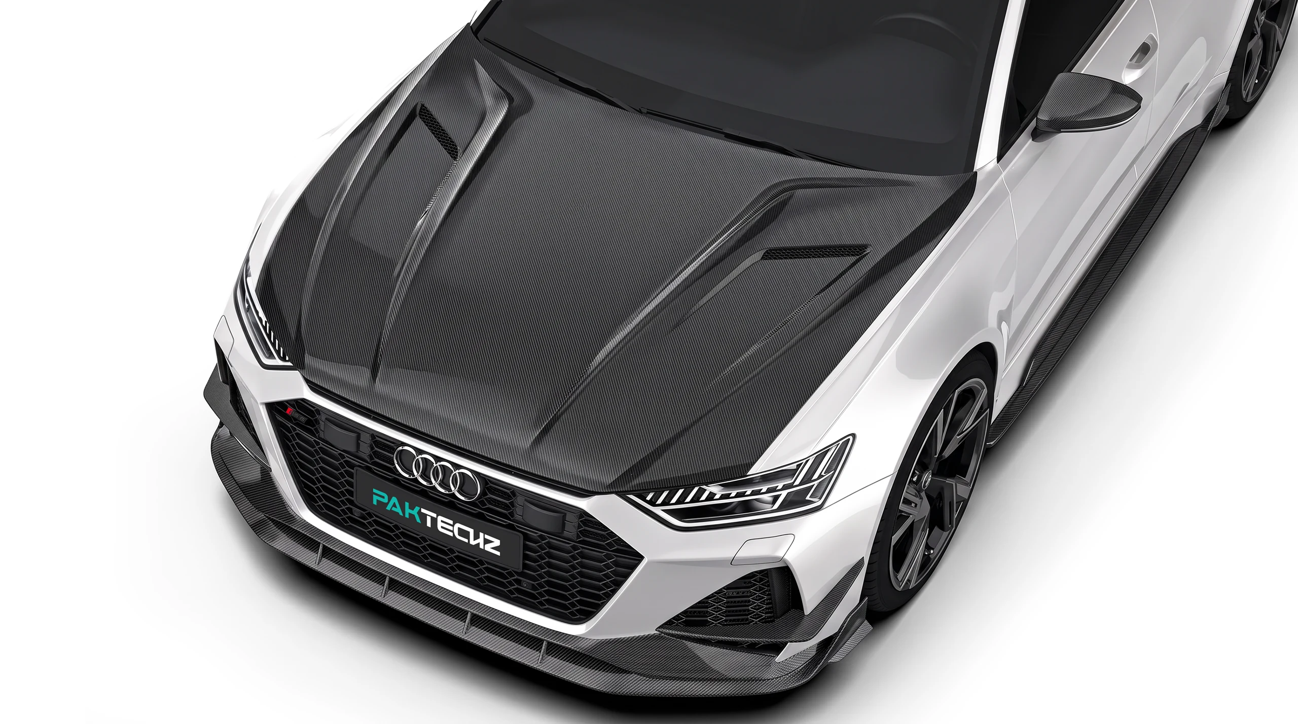 ชุดแต่งคาร์บอนไฟเบอร์รอบคัน PAKTECHZ สำหรับ Audi RS6 C8