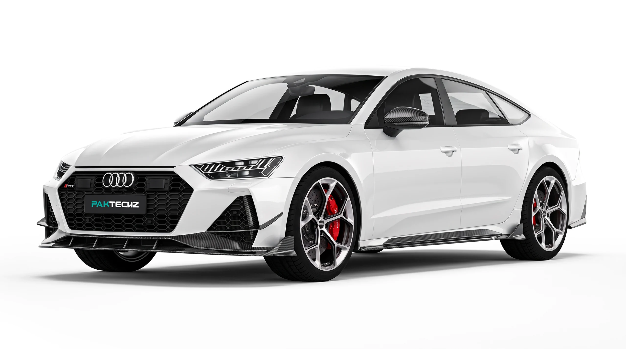 Audi RS7 C8 ติดตั้งชุดแต่งคาร์บอนไฟเบอร์รอบคัน PAKTECHZ