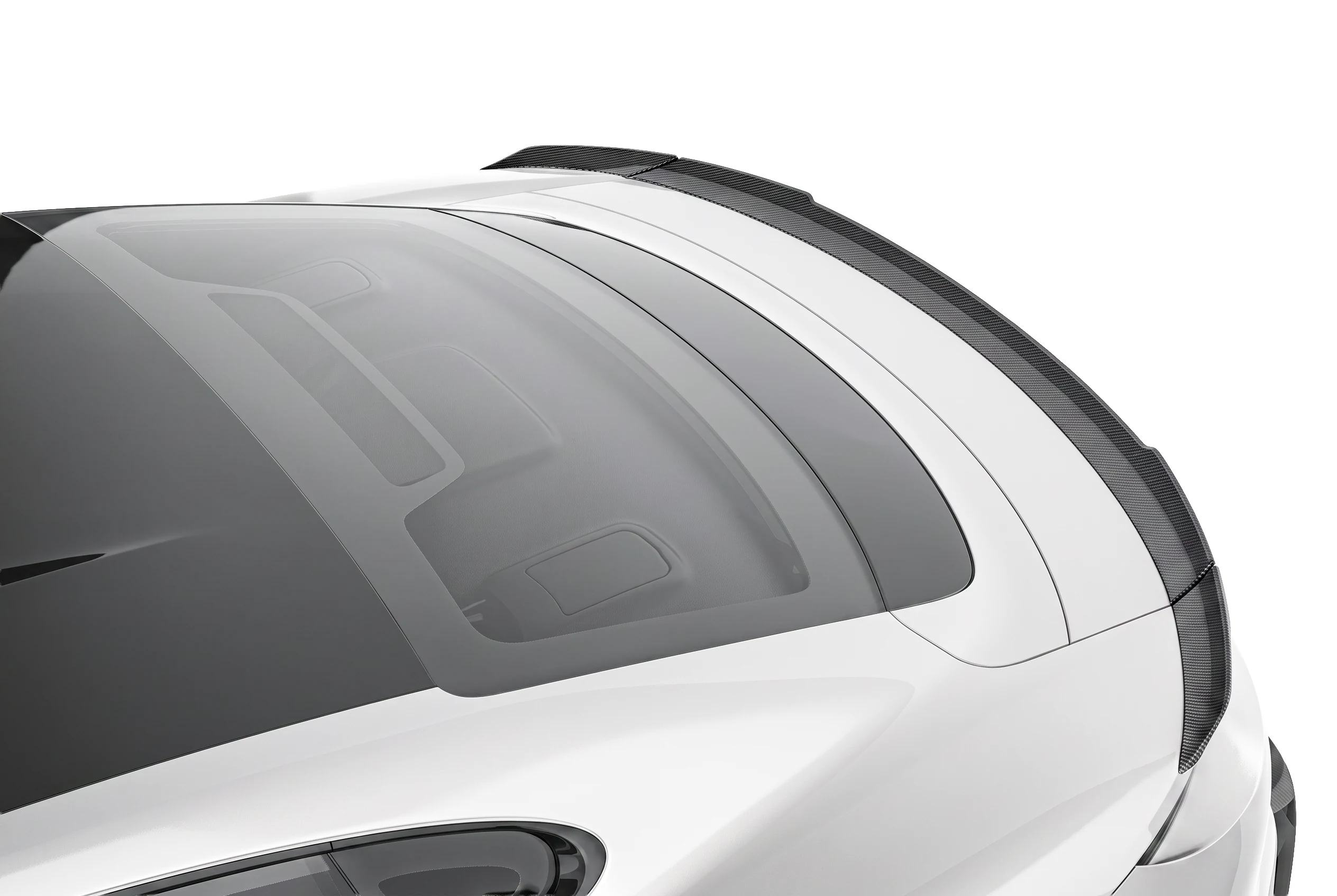 รายละเอียดงานคาร์บอนไฟเบอร์ PAKTECHZ บน Porsche Taycan