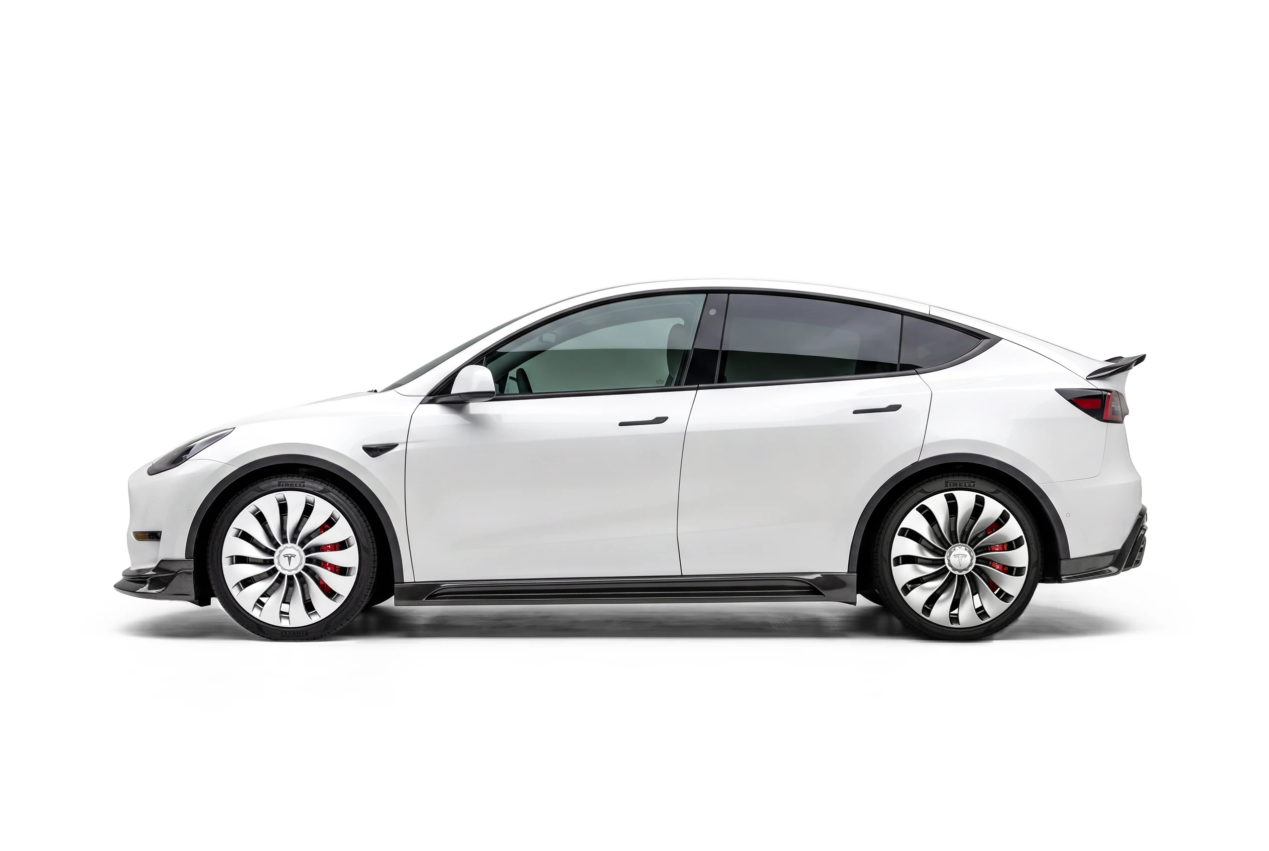 รายละเอียดงานคาร์บอนไฟเบอร์ PAKTECHZ บน Tesla Model Y