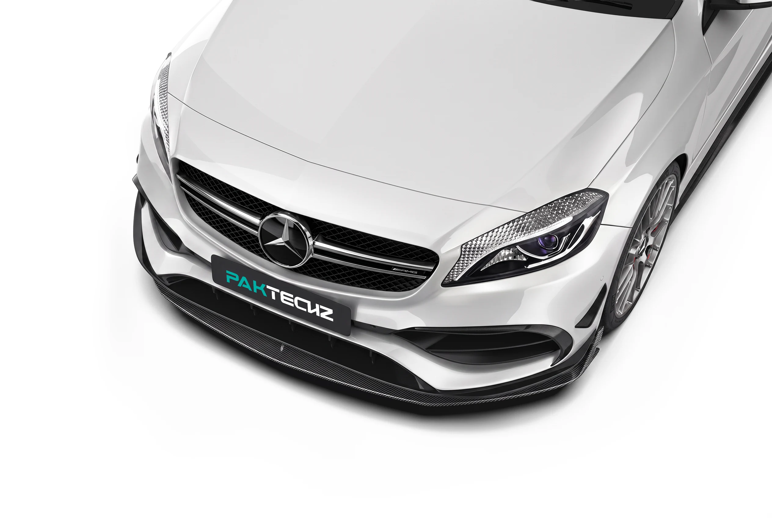 ชุดแต่งคาร์บอนไฟเบอร์รอบคัน PAKTECHZ สำหรับ Mercedes-Benz A-Class W176