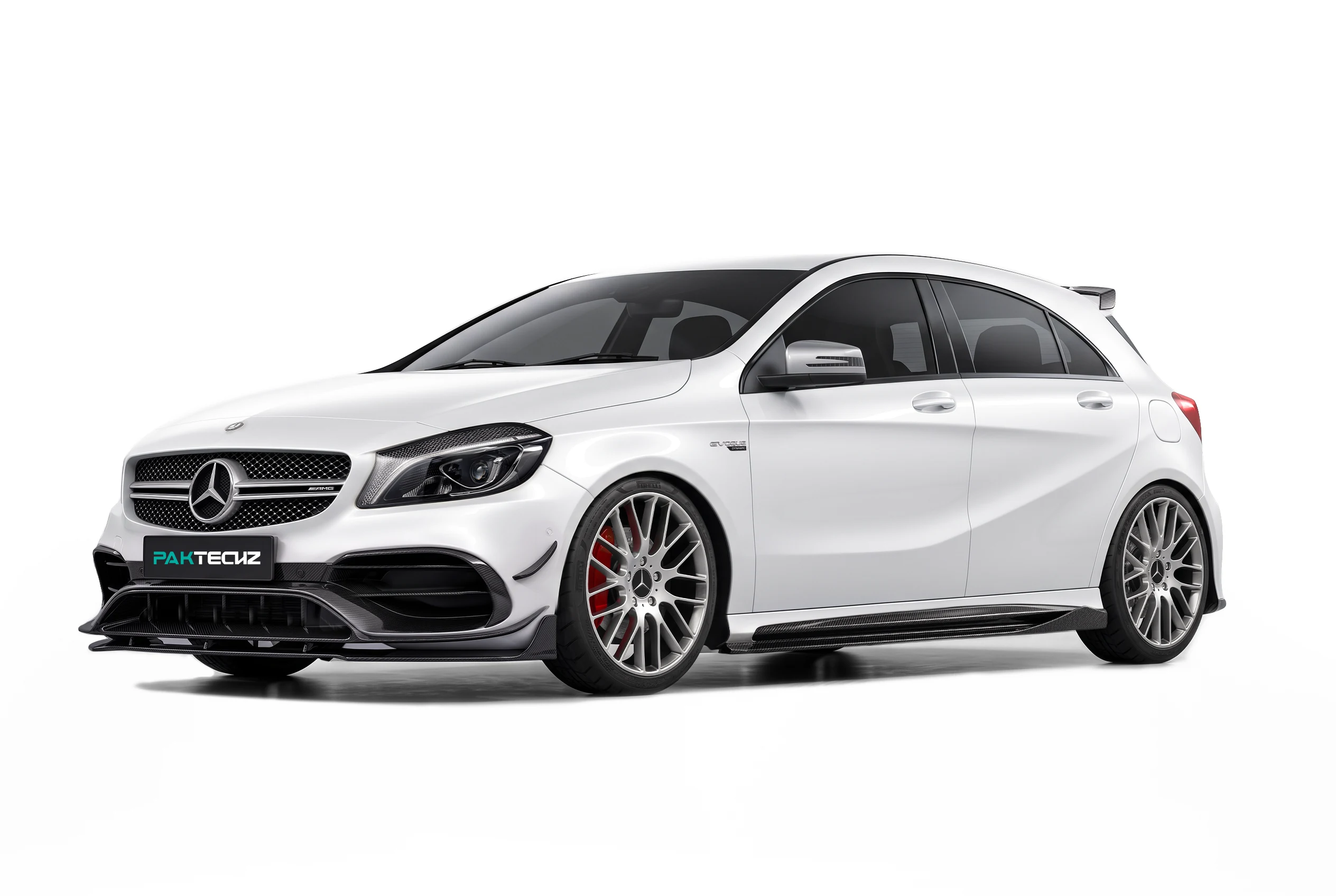 Mercedes-Benz A-Class W176 ติดตั้งชุดแต่งคาร์บอนไฟเบอร์ PAKTECHZ