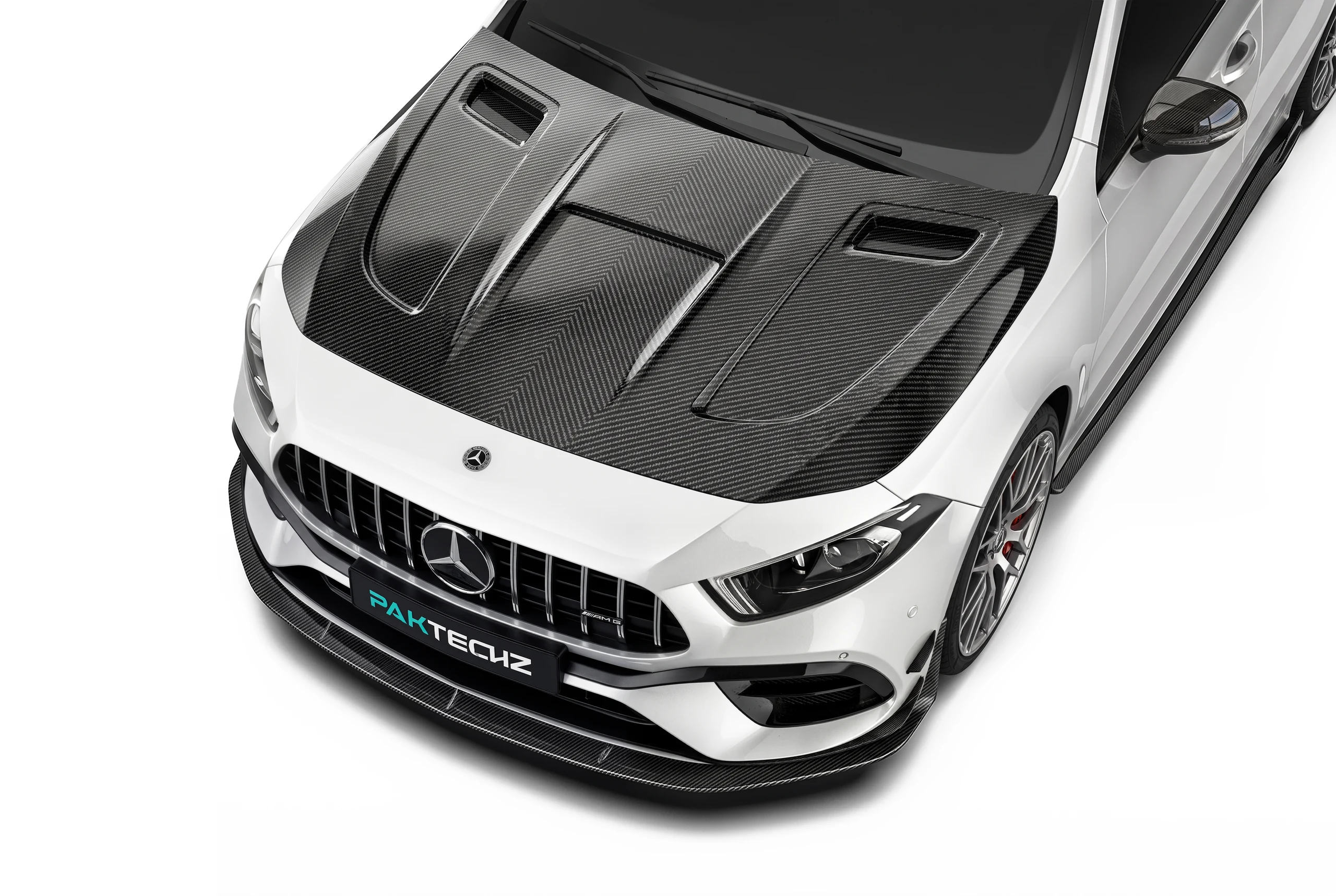 ชุดแต่งคาร์บอนไฟเบอร์รอบคัน PAKTECHZ สำหรับ Mercedes-Benz A-Class W177