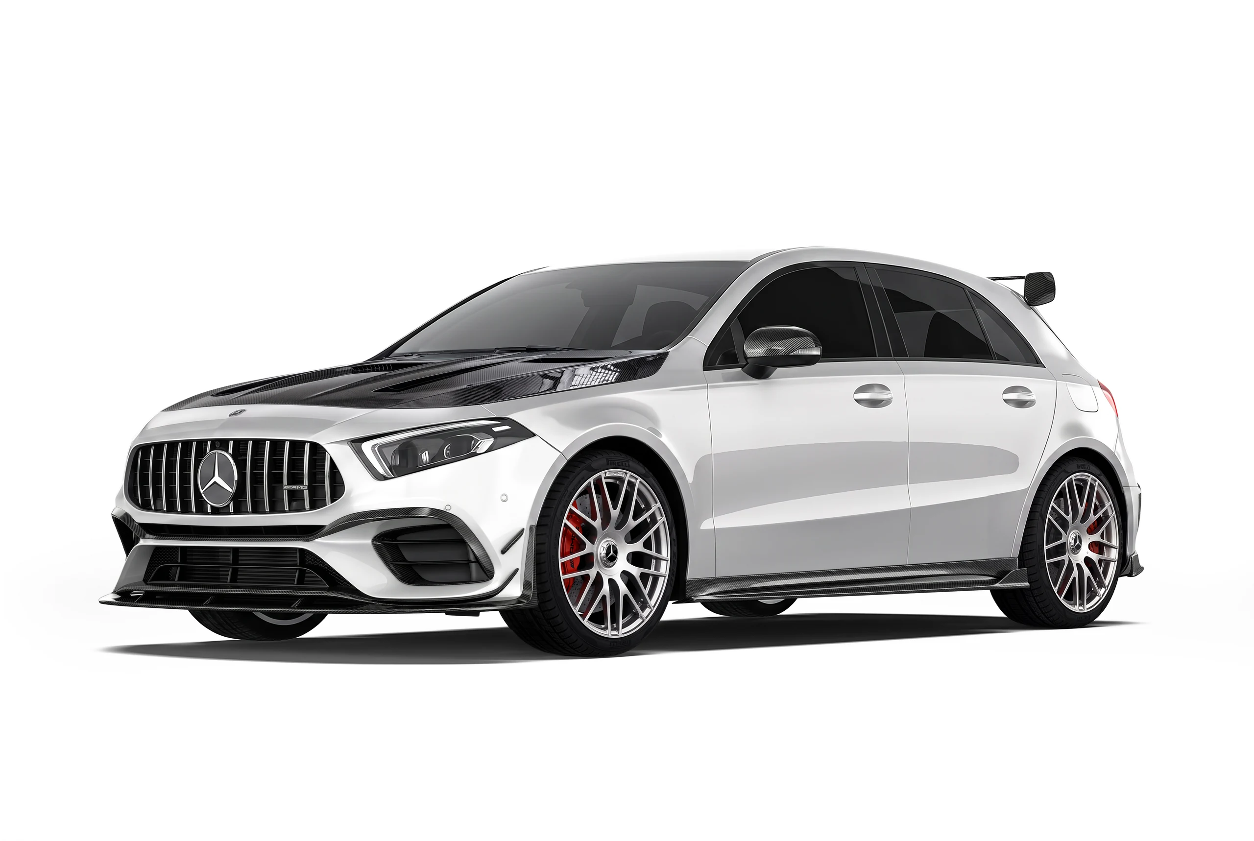 Mercedes-Benz A-Class W177 ติดตั้งชุดแต่งคาร์บอนไฟเบอร์ PAKTECHZ