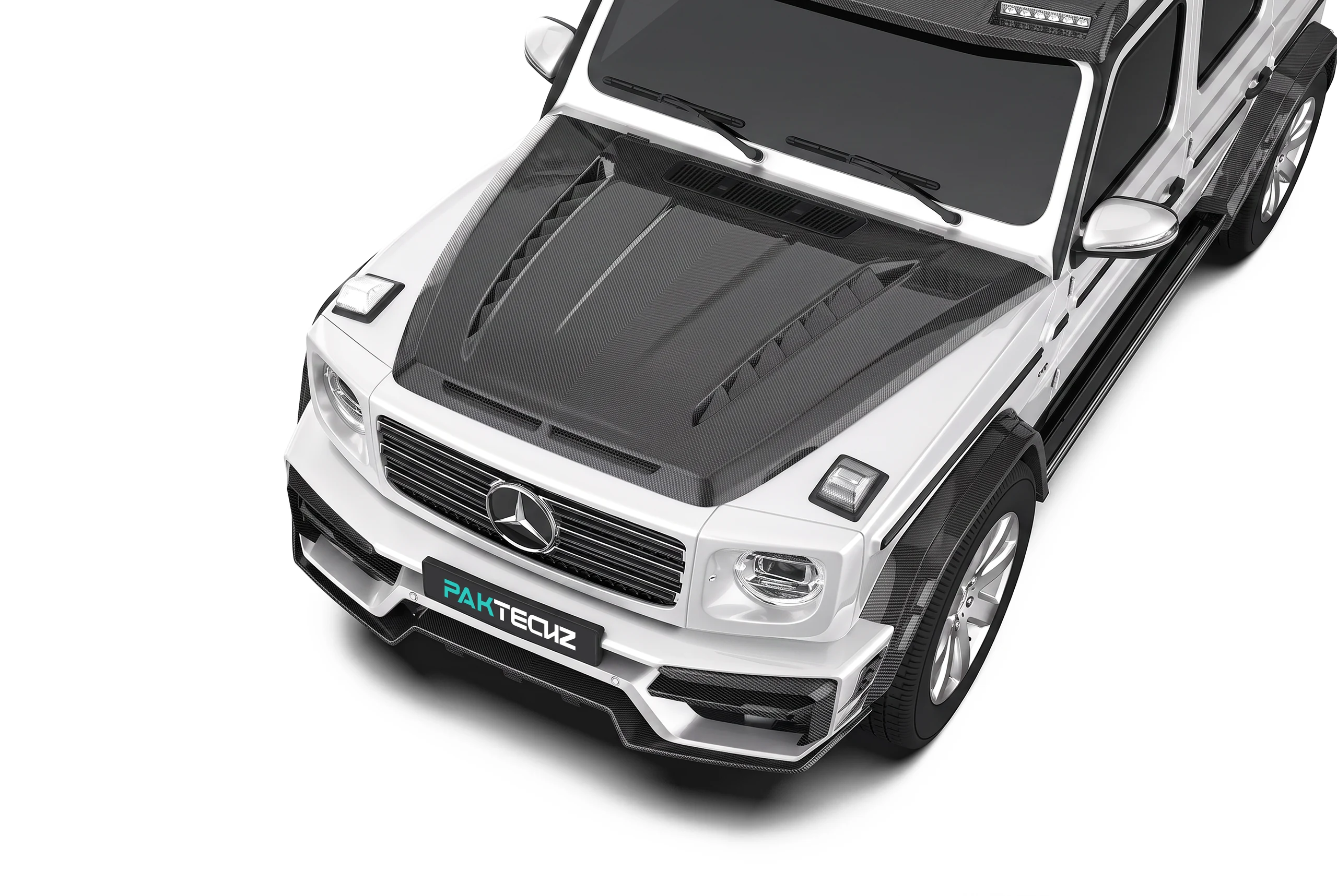 ชุดแต่งคาร์บอนไฟเบอร์รอบคัน PAKTECHZ สำหรับ Mercedes-Benz G-Class W464