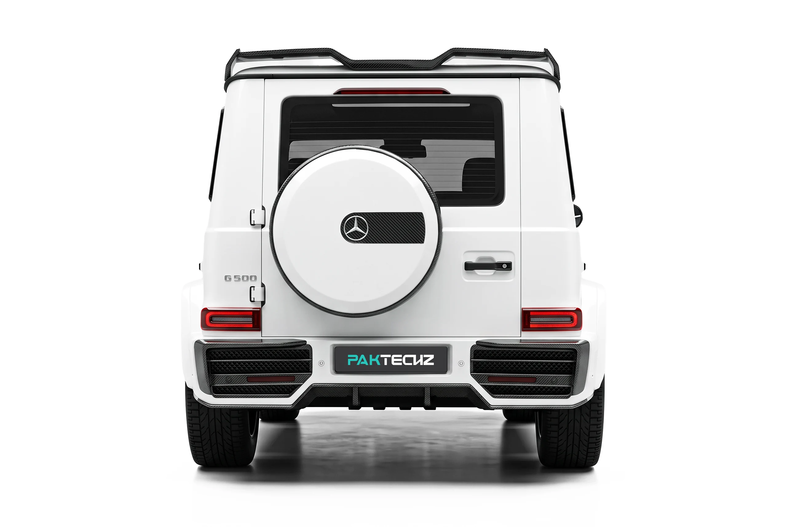 สเกิร์ตข้างคาร์บอนไฟเบอร์ PAKTECHZ สำหรับ Benz G-Class W464