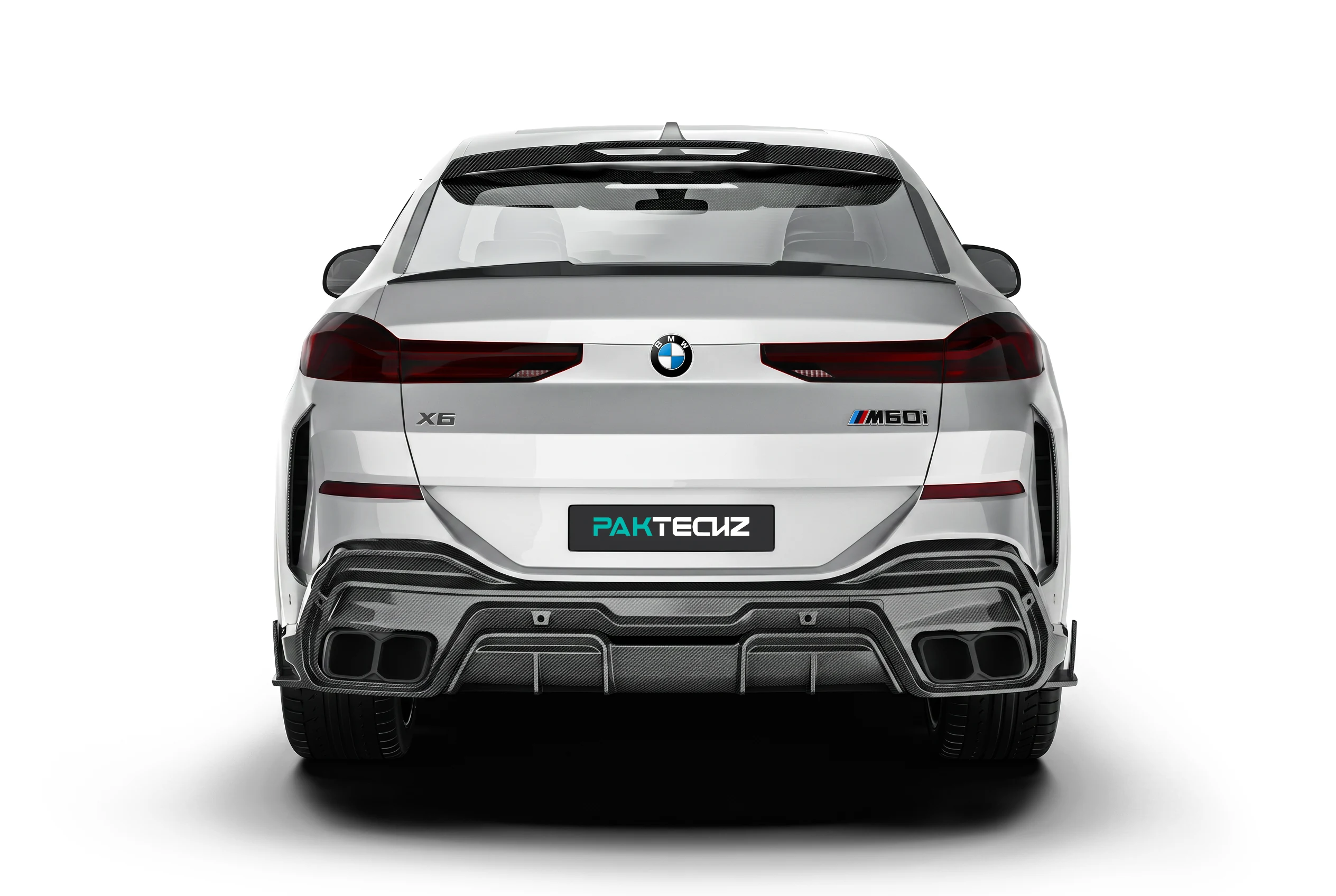 ครอบกระจกมองข้างคาร์บอนไฟเบอร์ PAKTECHZ บน BMW X6 G06