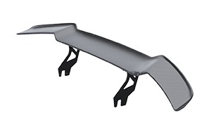 สปอยเลอร์หลังพร้อมขายึด V1 Lamborghini Huracan LP610 1016 Industries