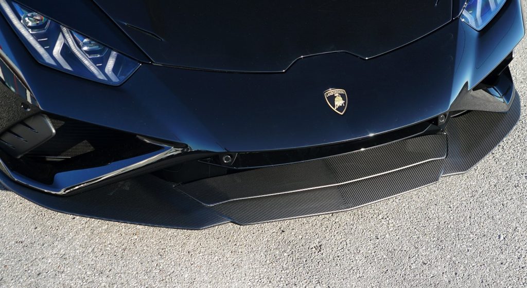 สปอยเลอร์หน้า Lamborghini Huracan Evo RWD Novitec