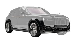 ชิ้นตกแต่งคาร์บอน Rolls-Royce Cullinan Series II SPOFEC