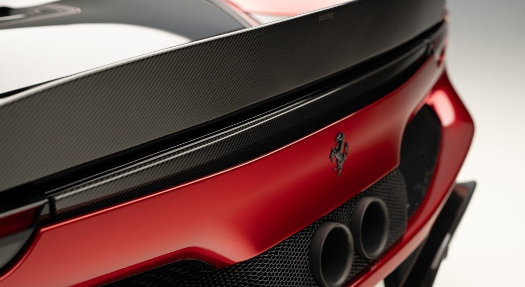 สปอยเลอร์ท้าย ทรงเดิม Ferrari 296 GTB Novitec