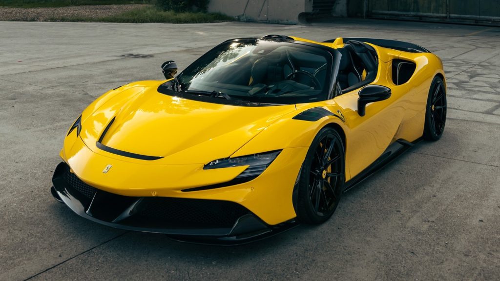 สปริงโหลด Ferrari SF90 Spider Novitec